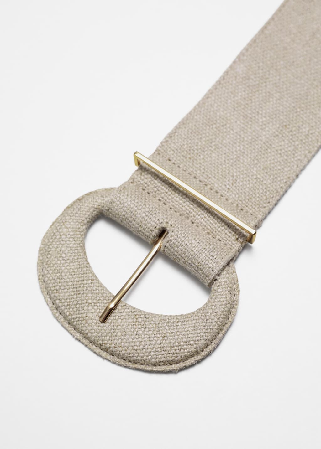 Image of Wide Linen Belt
