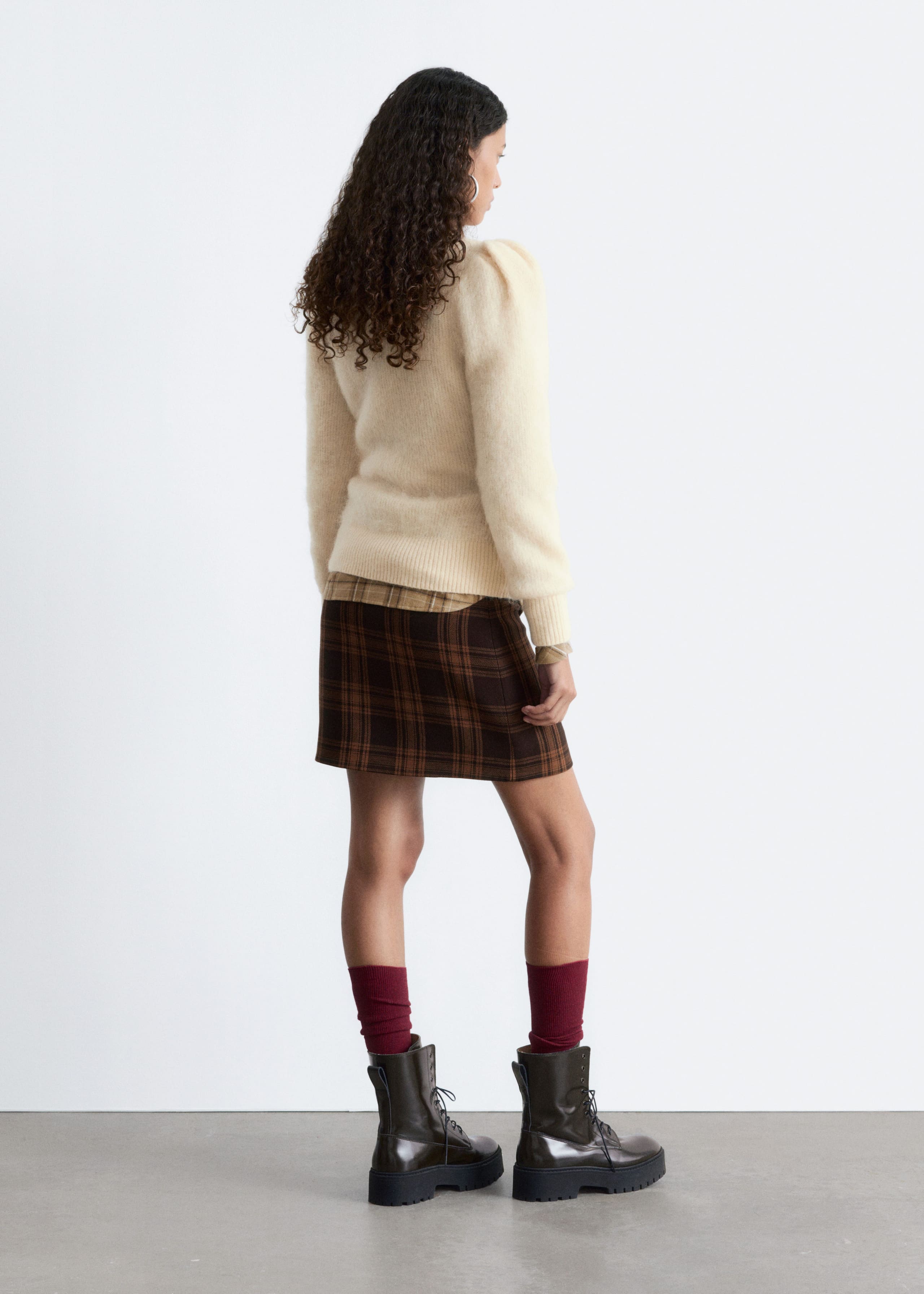 Image of Pullover aus Mohair-Mix mit Puffärmeln