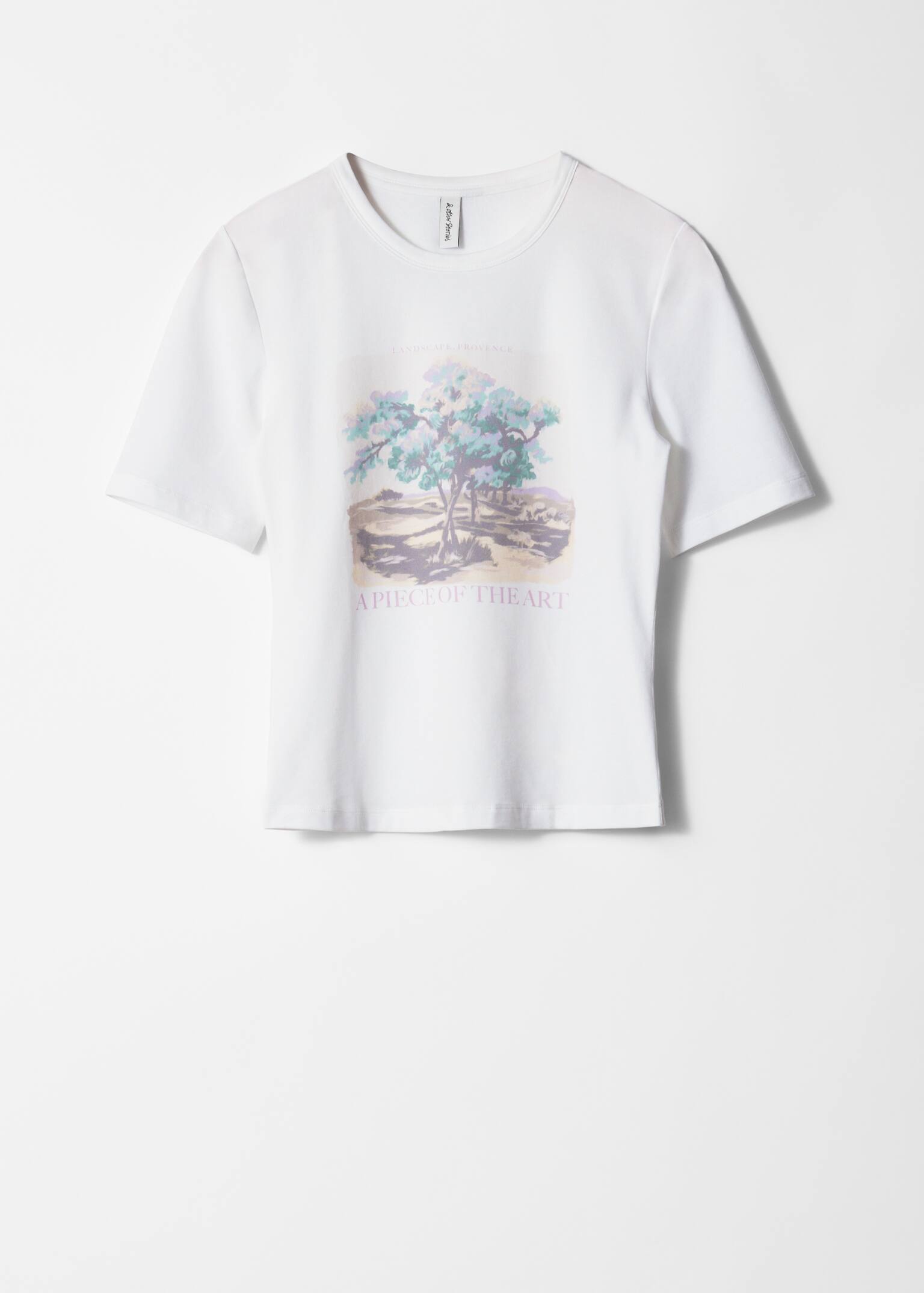 T-shirt με Σχέδιο - Λευκό