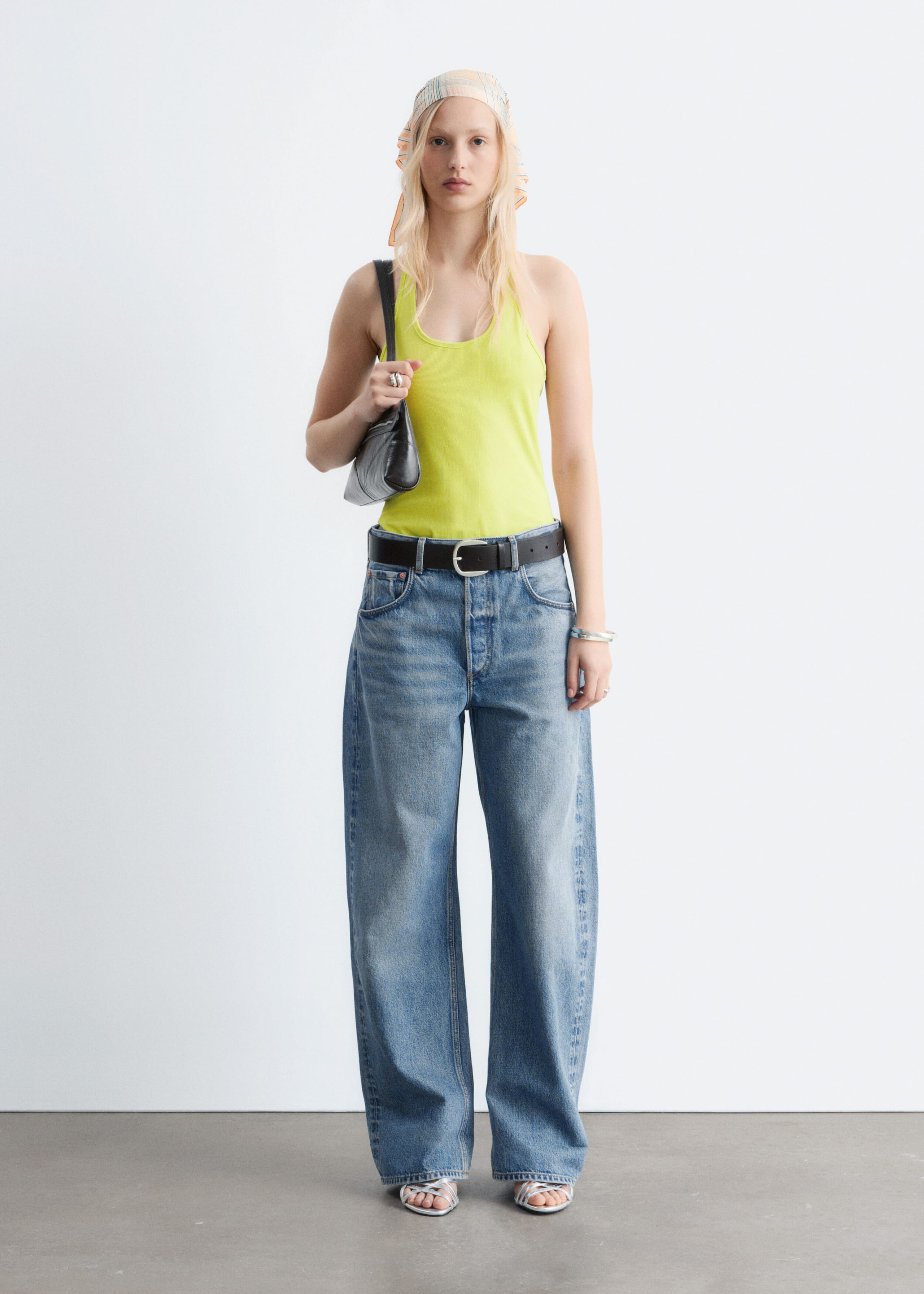 Image of Halter-Neck Jersey Bodysuit