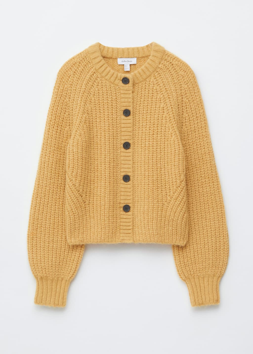 Image of Balloon-Sleeve Cardigan