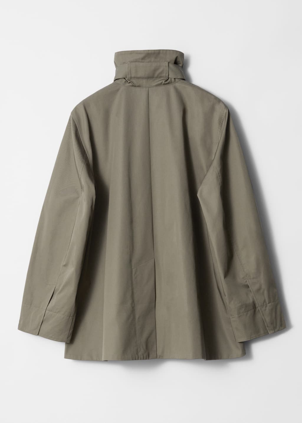 Image of A-Linien-Jacke mit Tunnelkragen