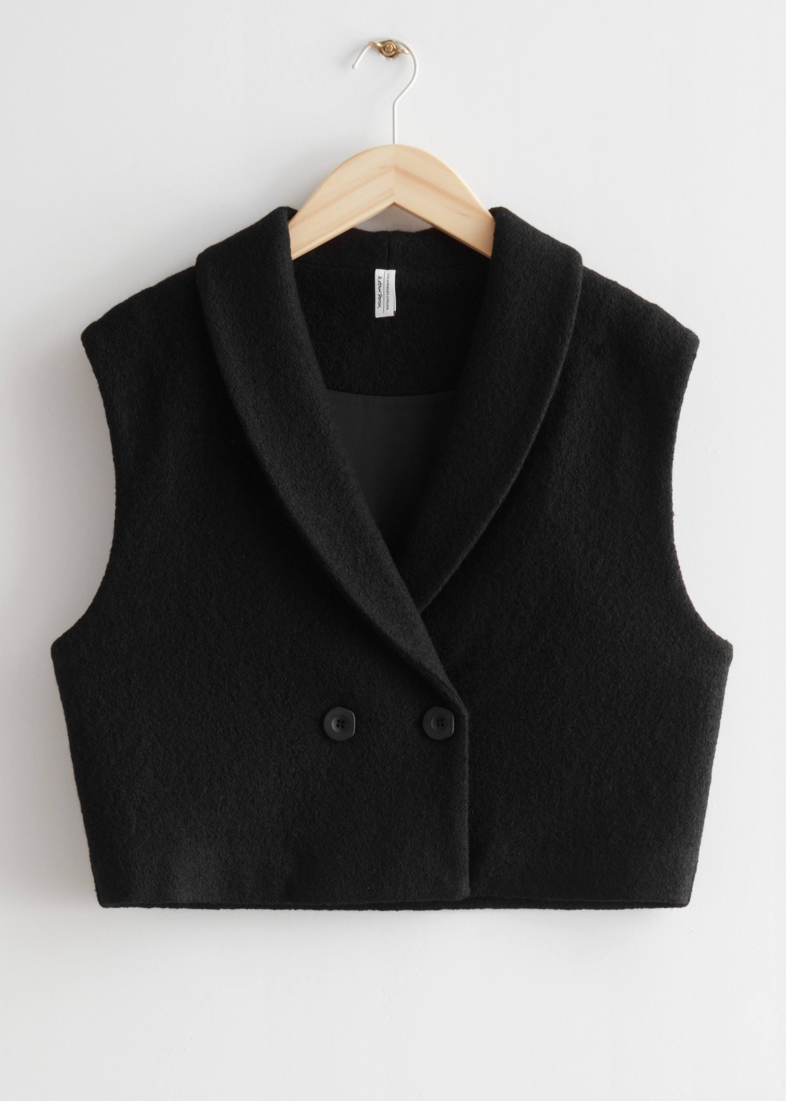Blazer Vest - Black - Stillleben