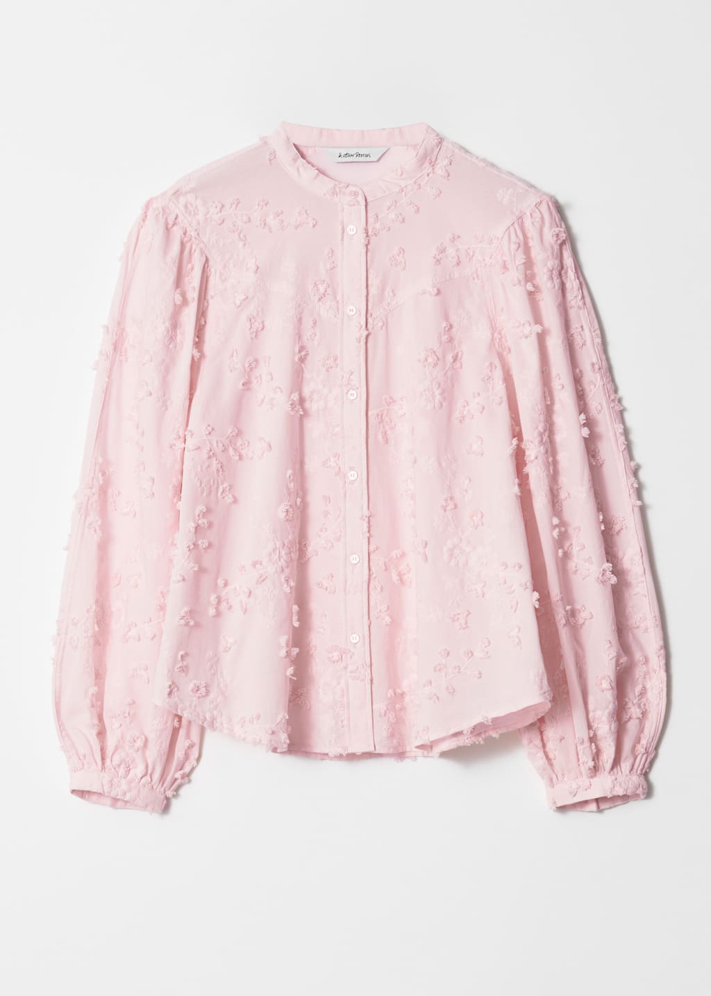 Image of Puff-Sleeve Blouse