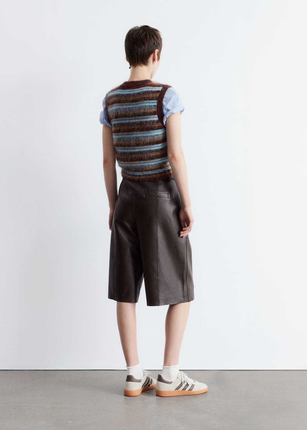 Image of Knitted Mohair-Blend Vest
