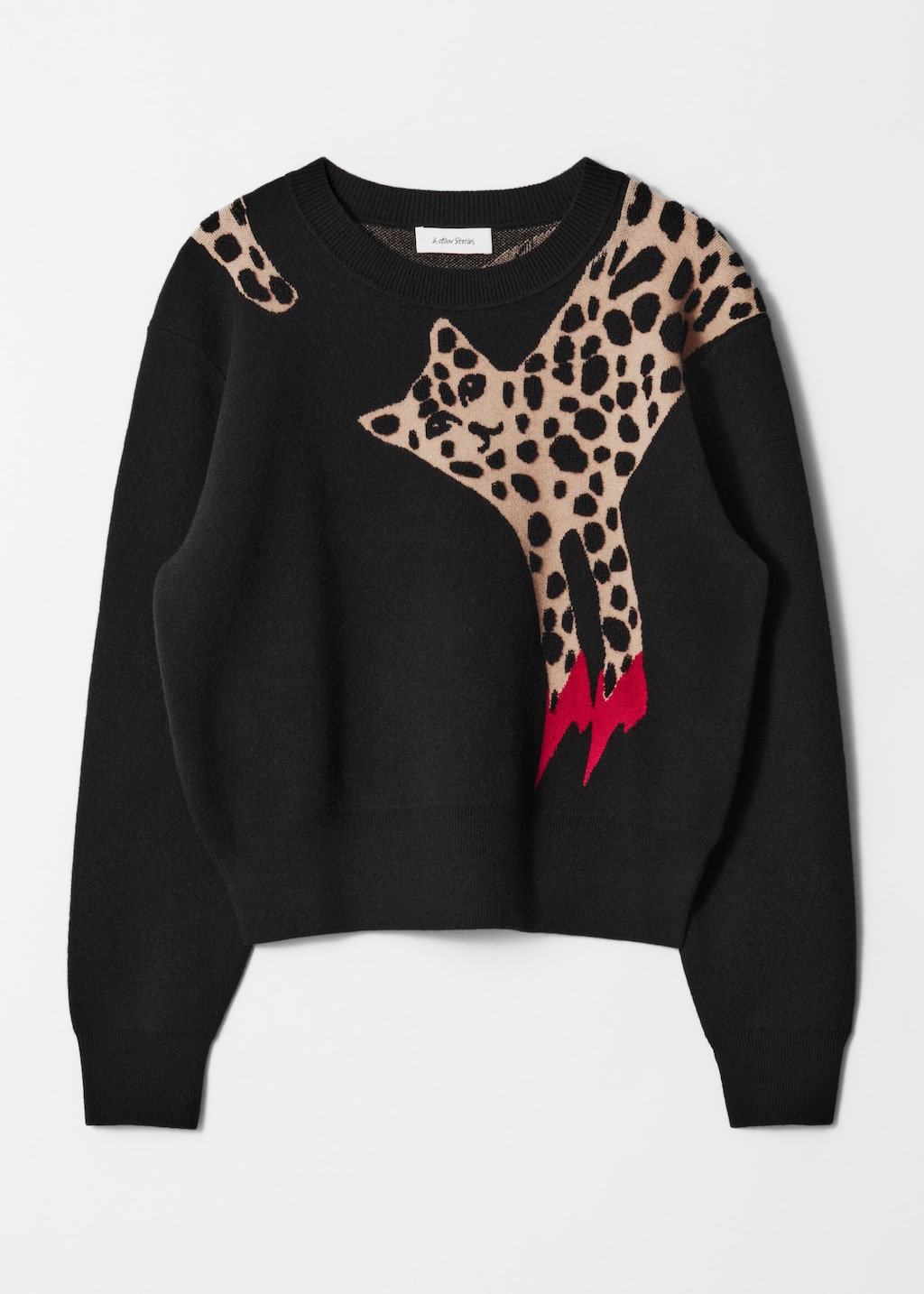 Image of Long-Sleeve Knit Sweater