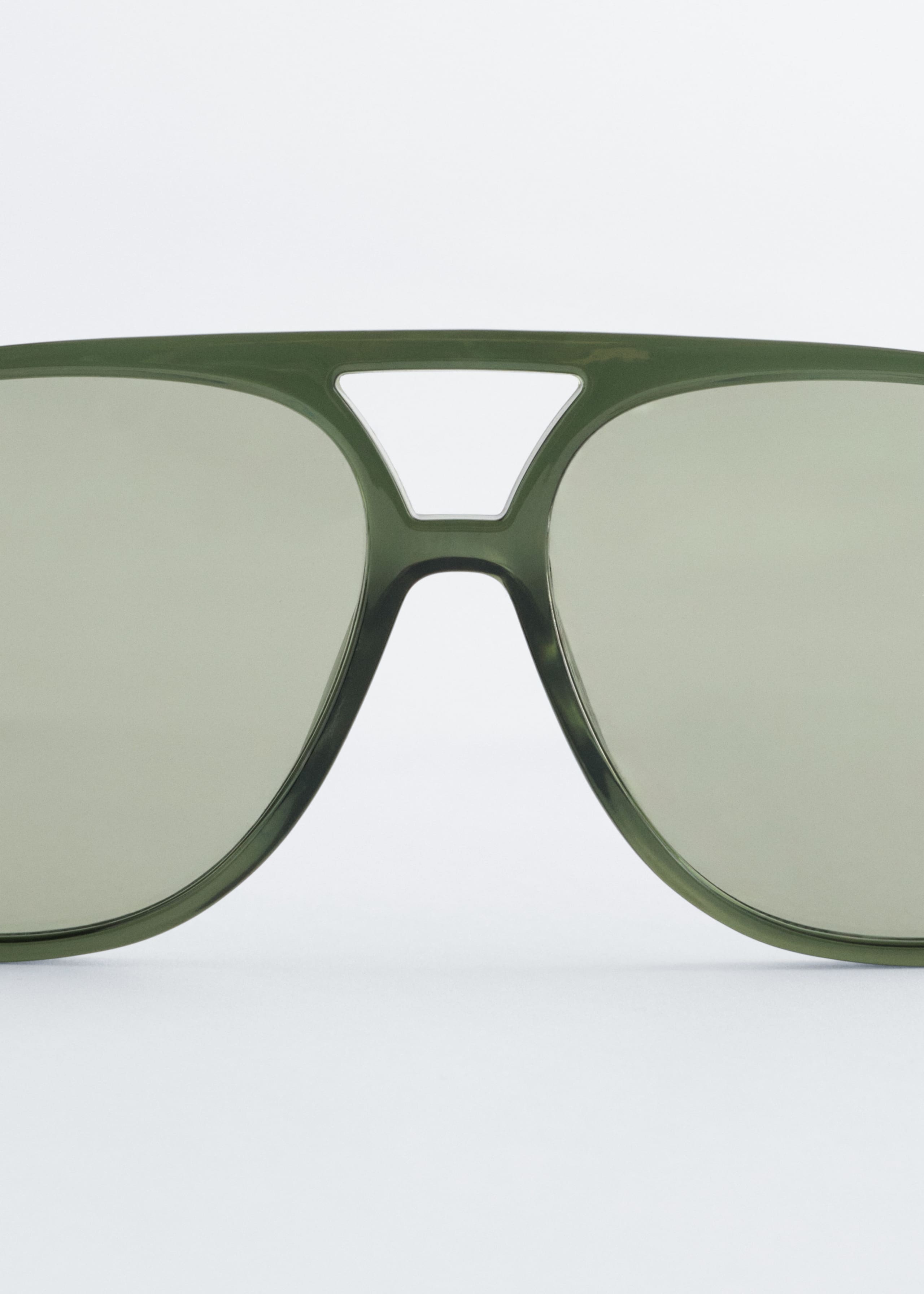Image of Oversized Aviator Sunglasses