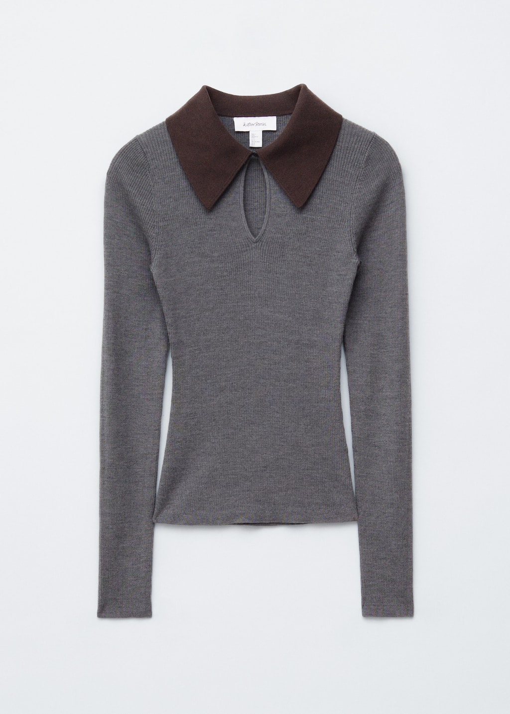Image of Keyhole Collar Top