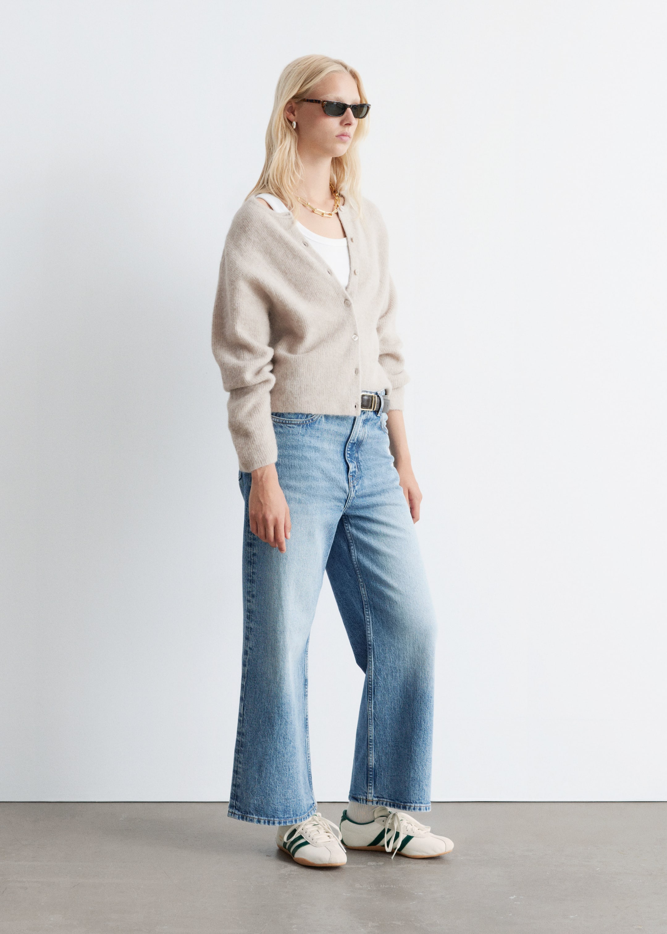 Visualizza immagine più grande: Cardigan con lavorazione a maglia in misto alpaca - Talpa - DONNA | H&M IT 5
