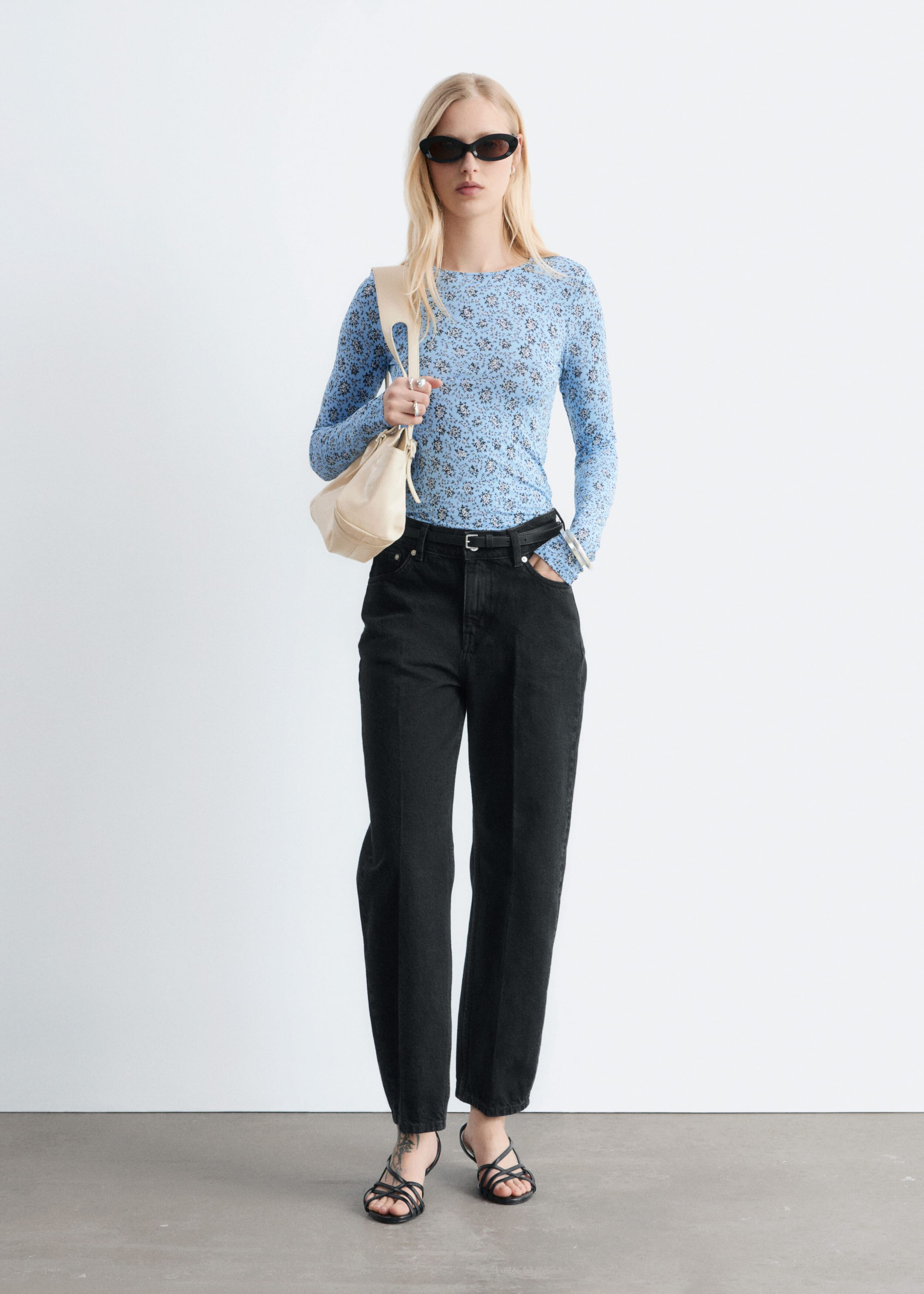 Image of Long-Sleeve Jersey Top