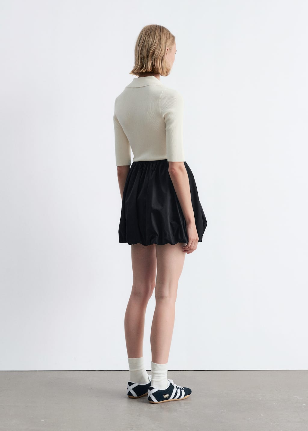 Image of Collared Short-Sleeve Top