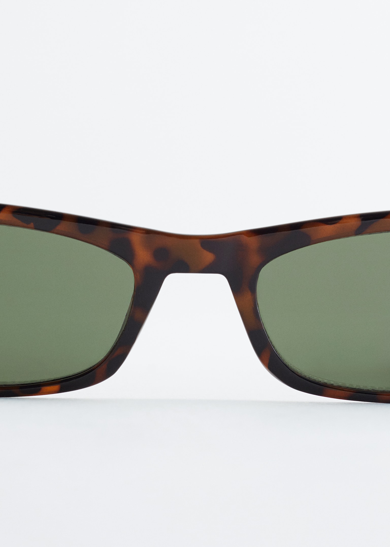 Wydłużone okulary przeciwsłoneczne typu kocie oczy - Brown Tortoise/Jasnożółty - 3