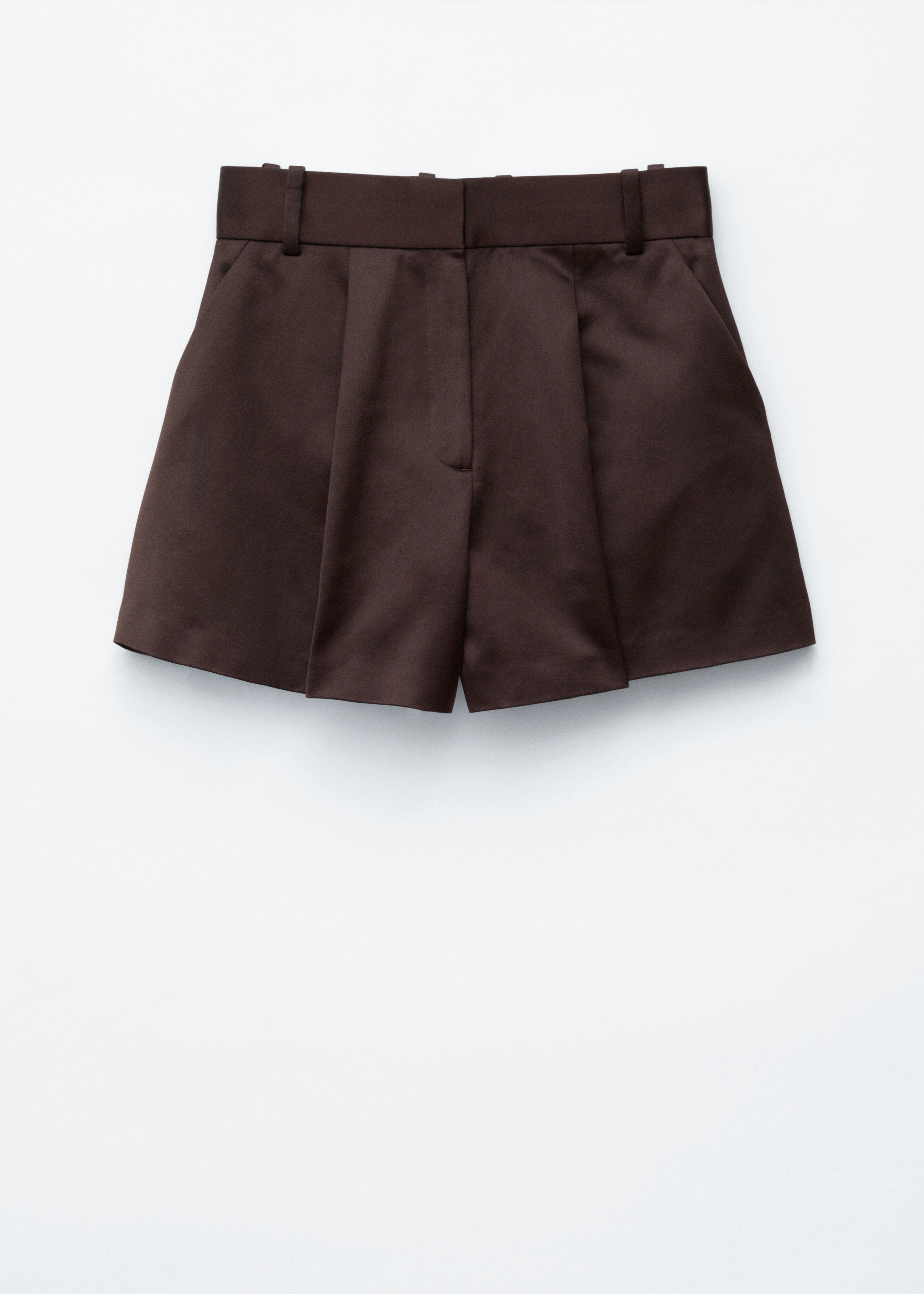A-Line Satin Shorts
