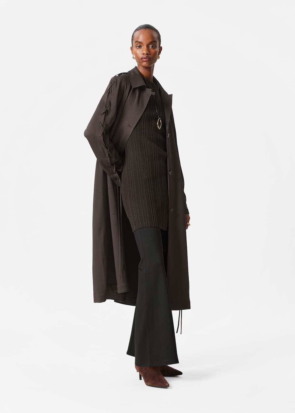 Image of Kick-Flare Trousers