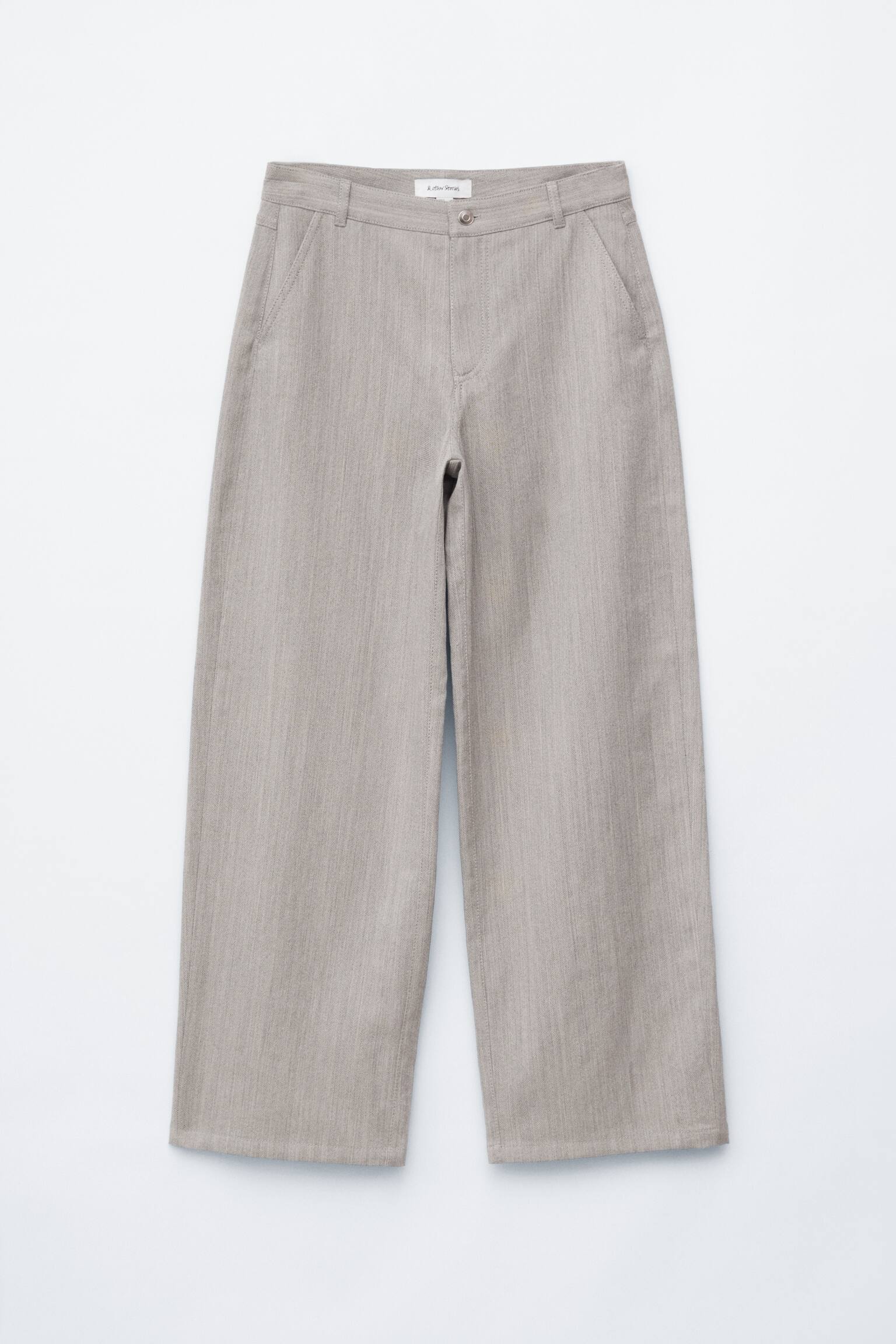 Wide-Leg Wool Trousers - 2