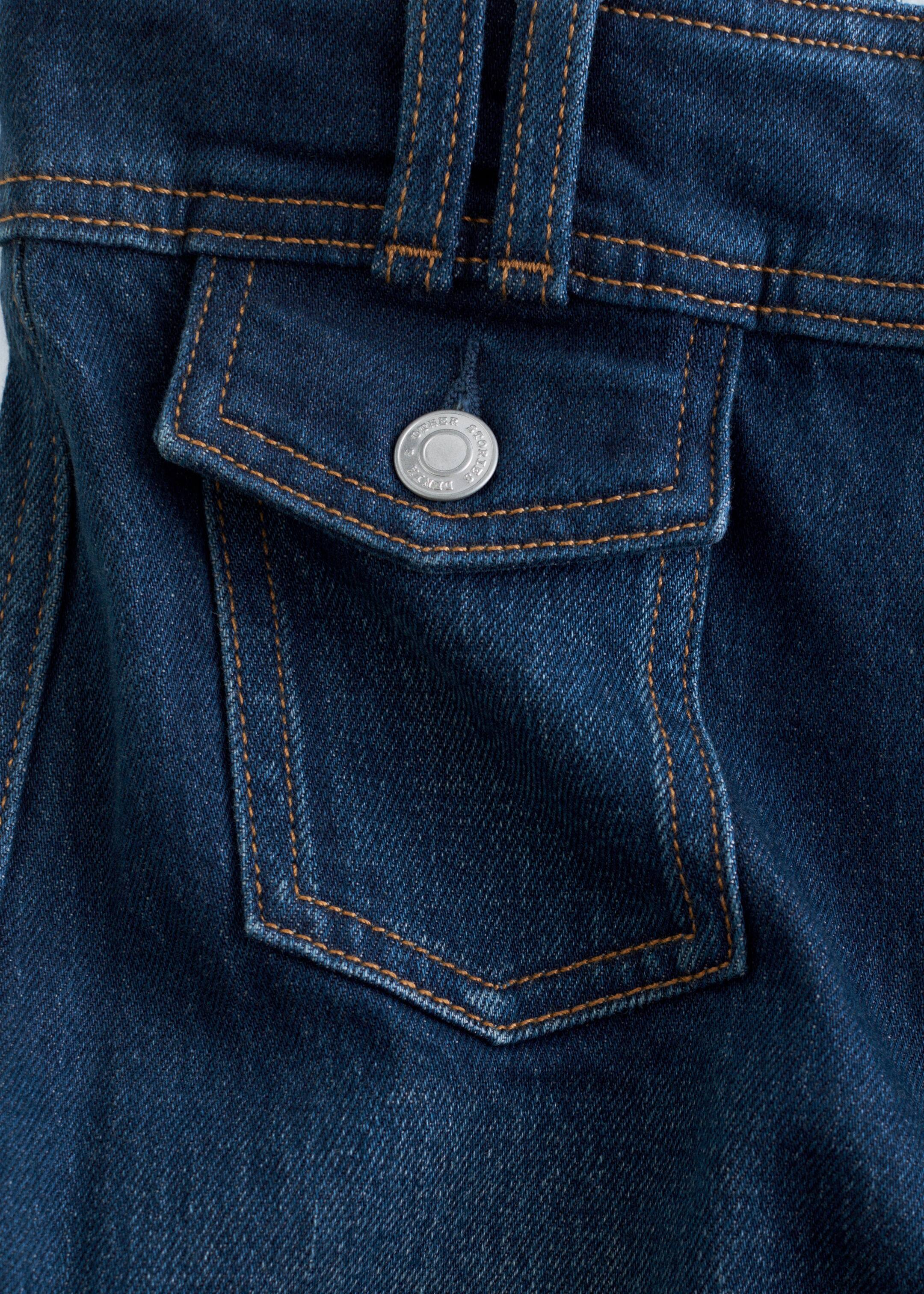 Visualizza immagine più grande: Jeans svasati con pieghe pressate - Blu medio lavato - DONNA | H&M IT 8