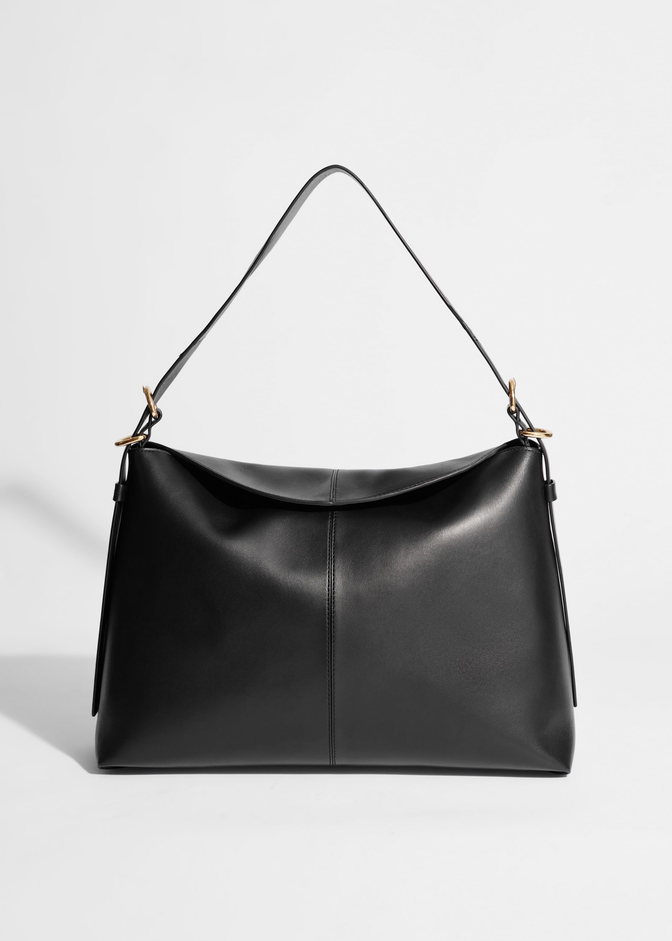 Größeres Bild ansehen: Große Umhängetasche aus Leder - Schwarz - Ladies | H&M DE 2