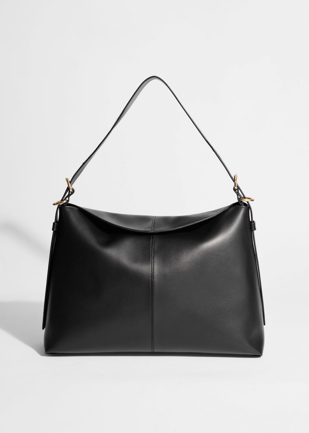 Image of Large Leather Shoulder Bag