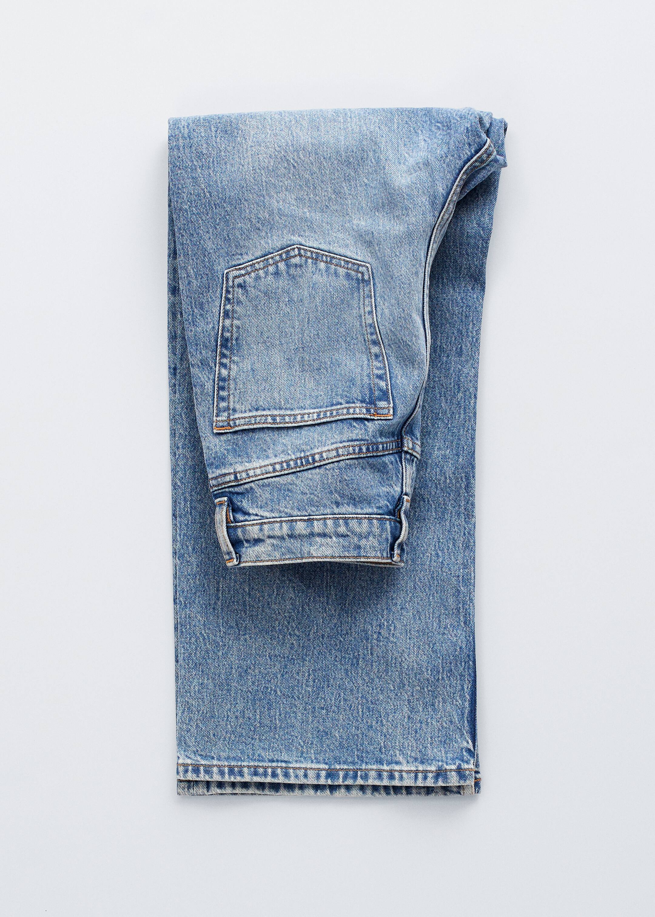 Grotere afbeelding bekijken: Cropped Wide-Leg Jeans - Lichtblauw - DAMES | H&M BE 7