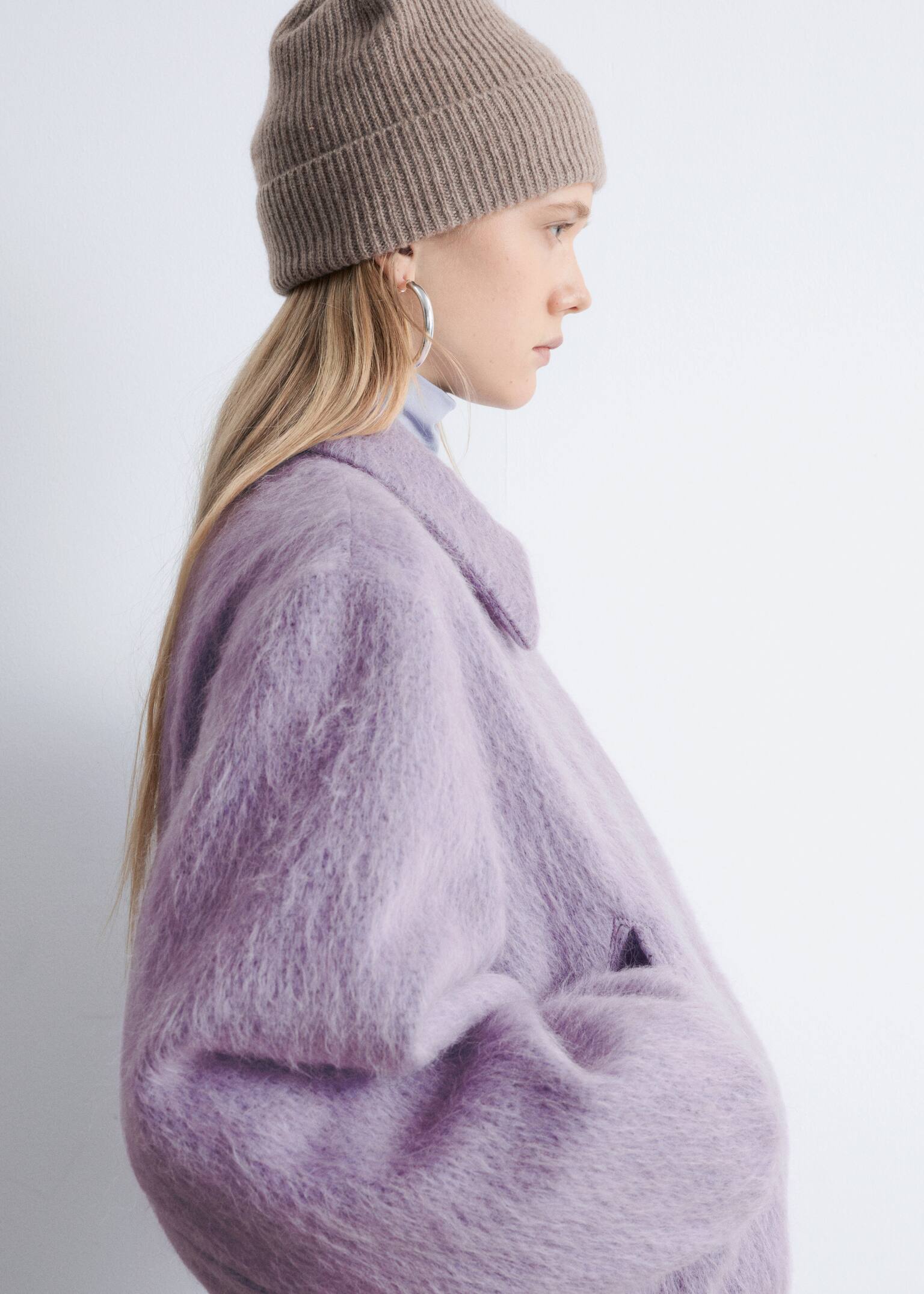 Cashmere Beanie - Mole/Mahogany/Bright Blue/Teal Green/Cream/Pink