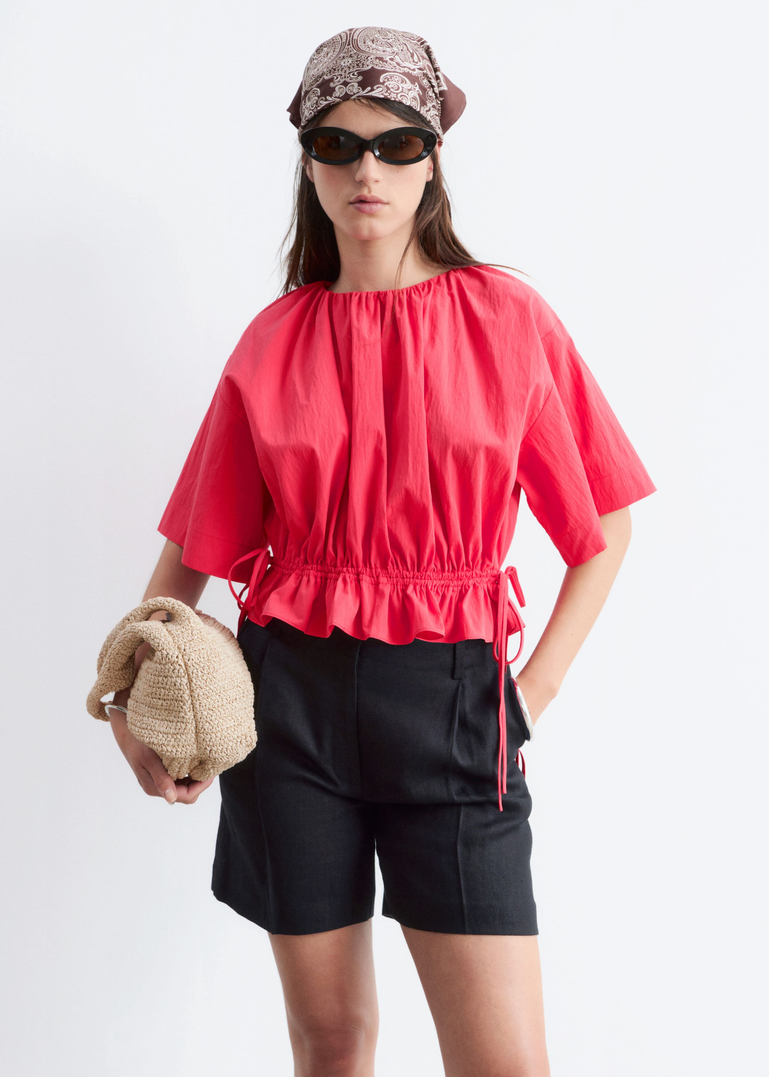 Image of Drawstring Top