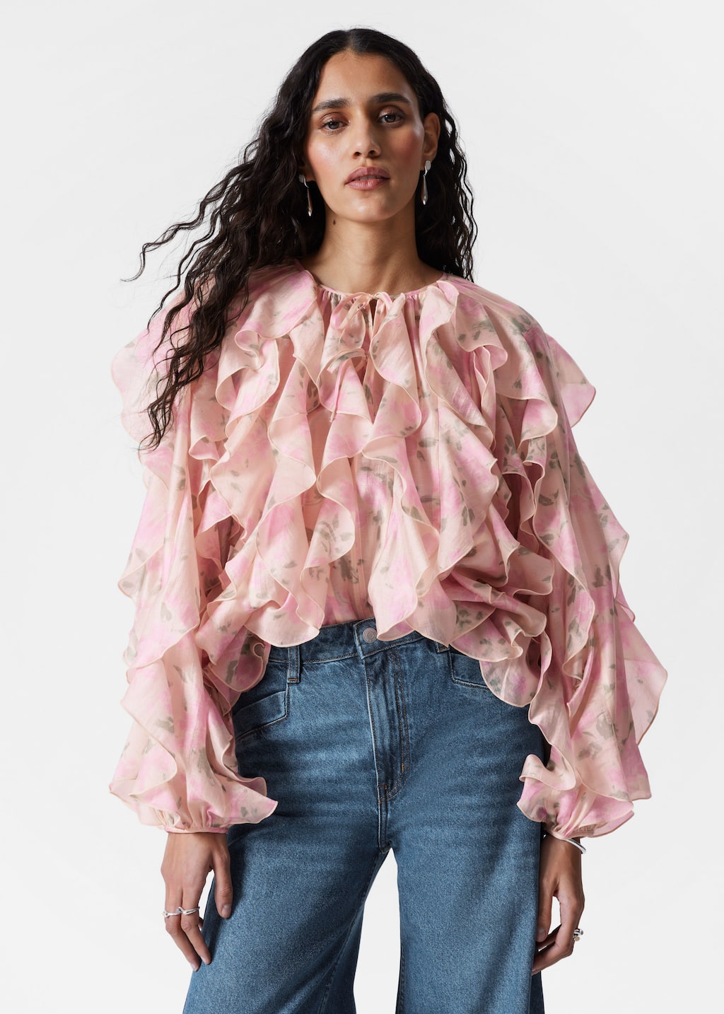 Image of Ruffle Blouse