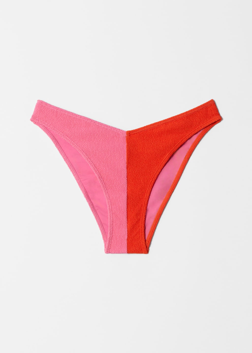 Bas de bikini texturé - Rose - Still Life