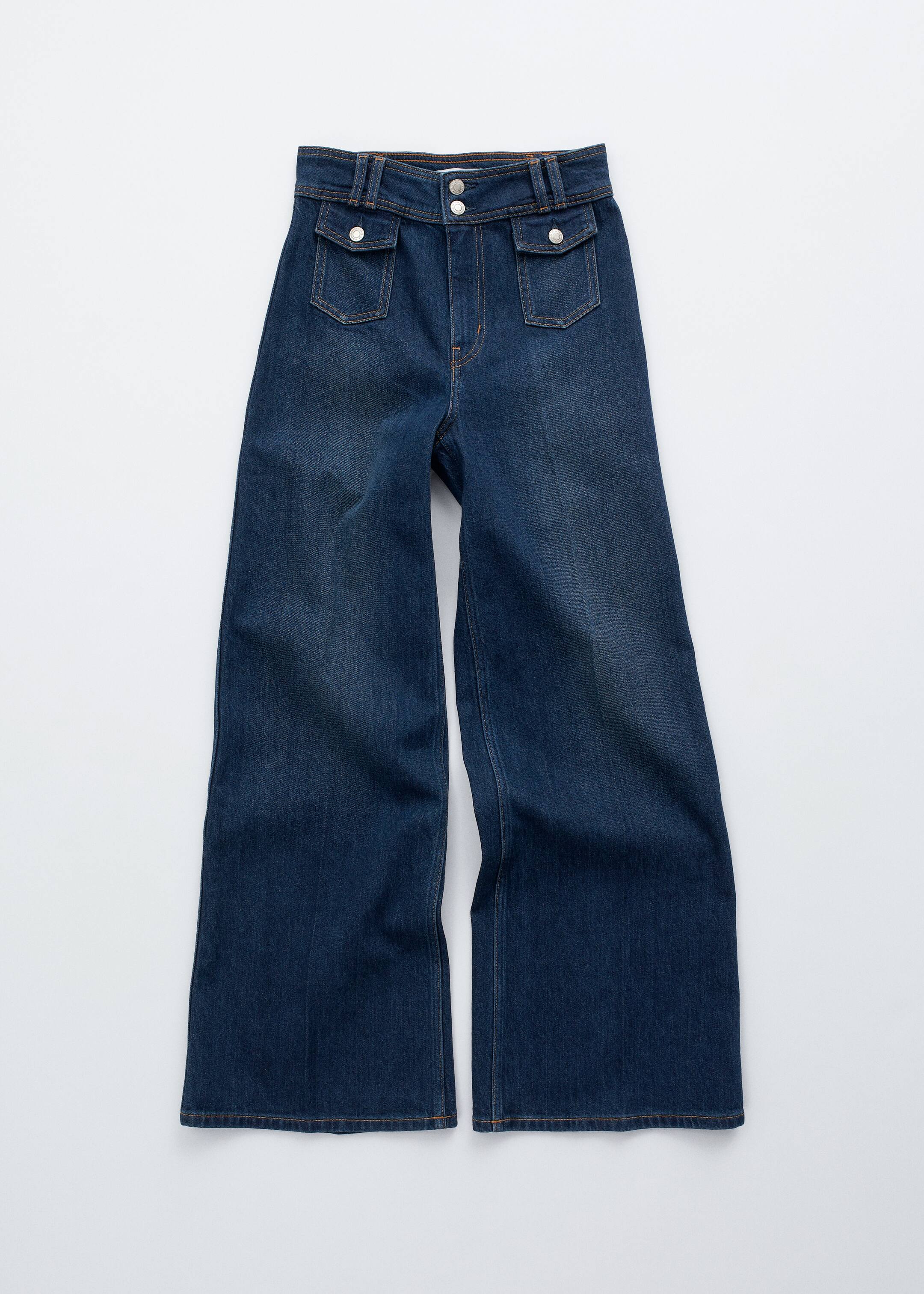 Visualizza immagine più grande: Jeans svasati con pieghe pressate - Blu medio lavato - DONNA | H&M IT 6