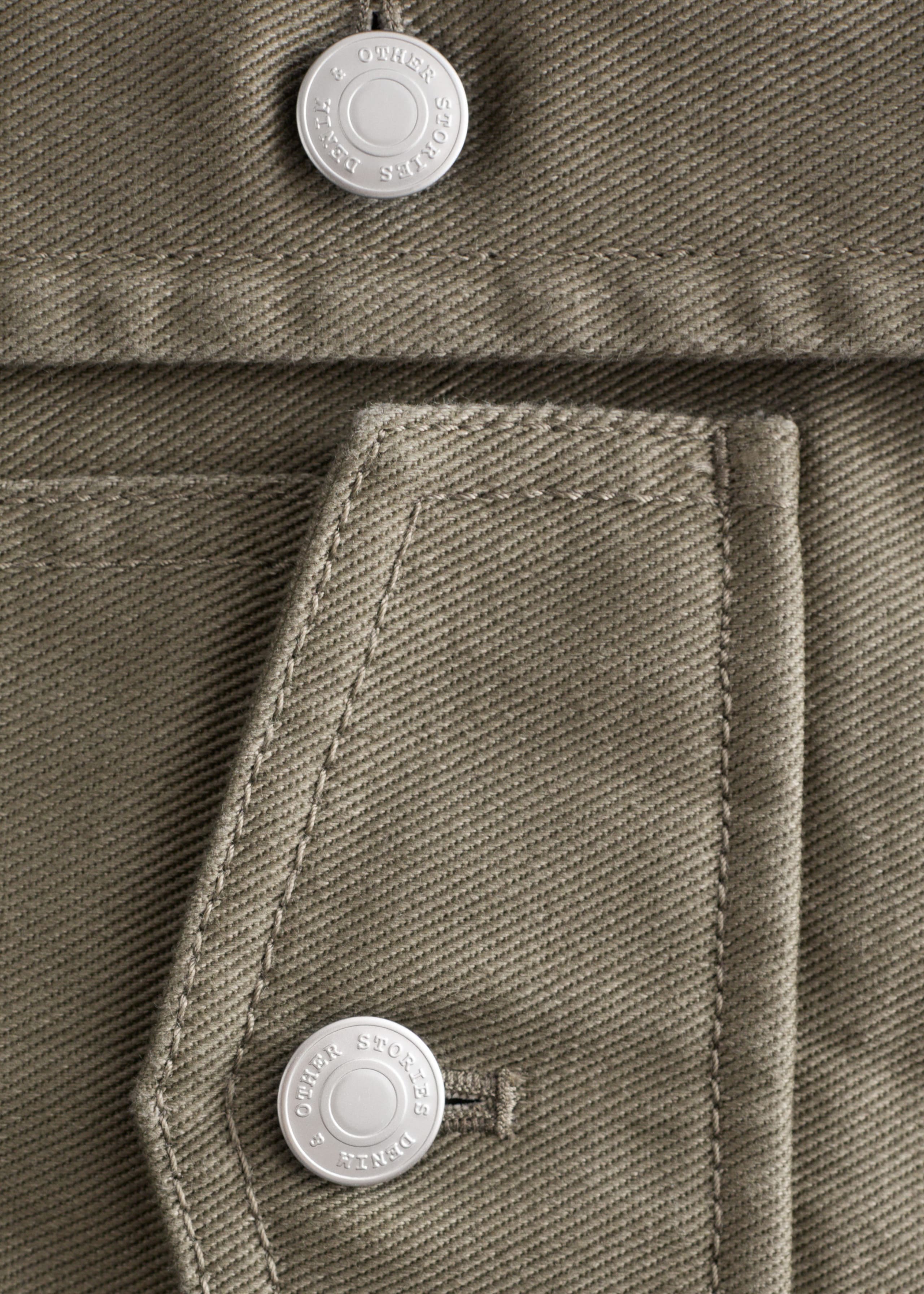 Image of Tapered Cotton Jacket