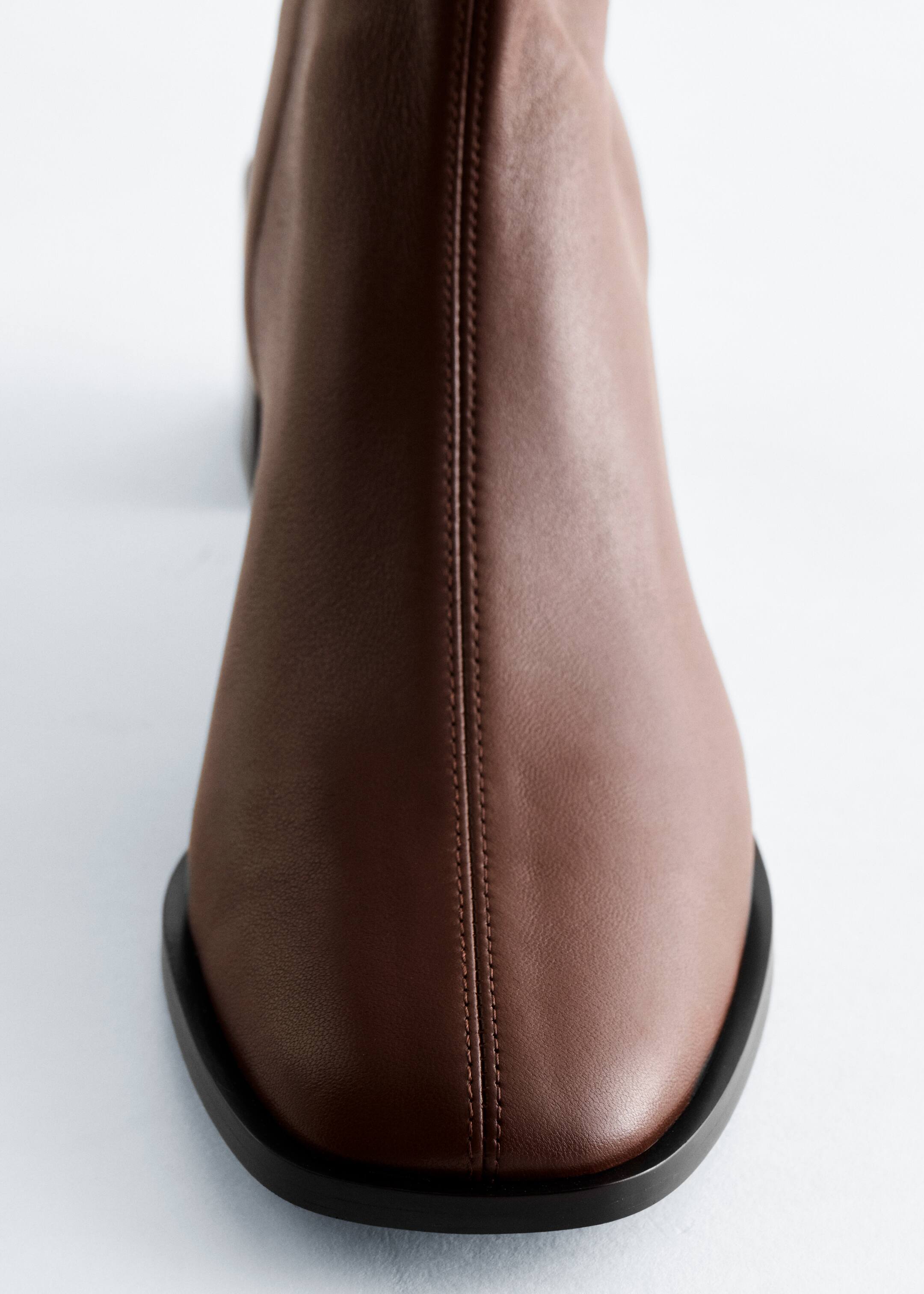 Visa större bild: Sockboots i nappa - Brun - DAM | H&M SE 5