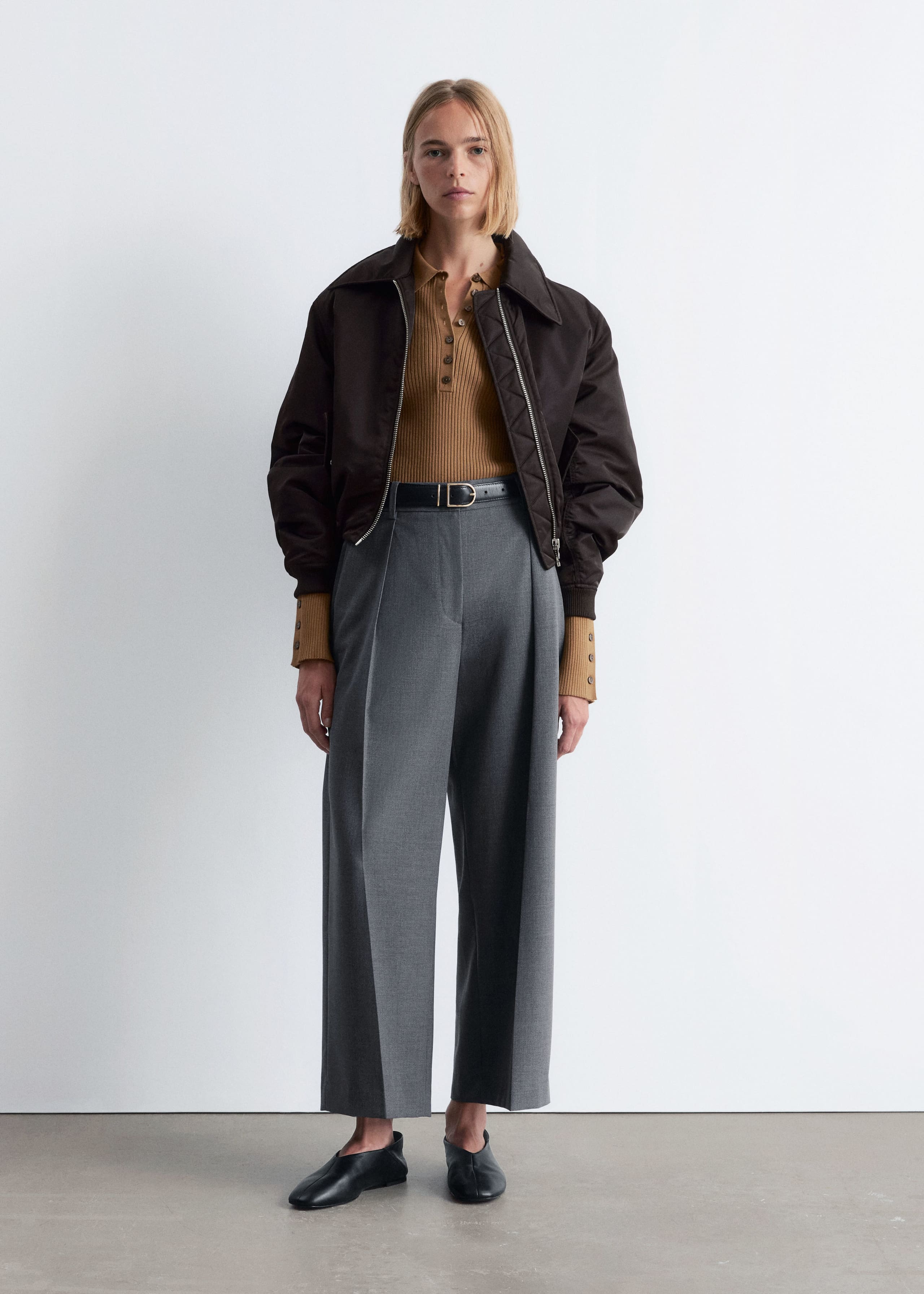 Image of Tailored Press-Crease Trousers