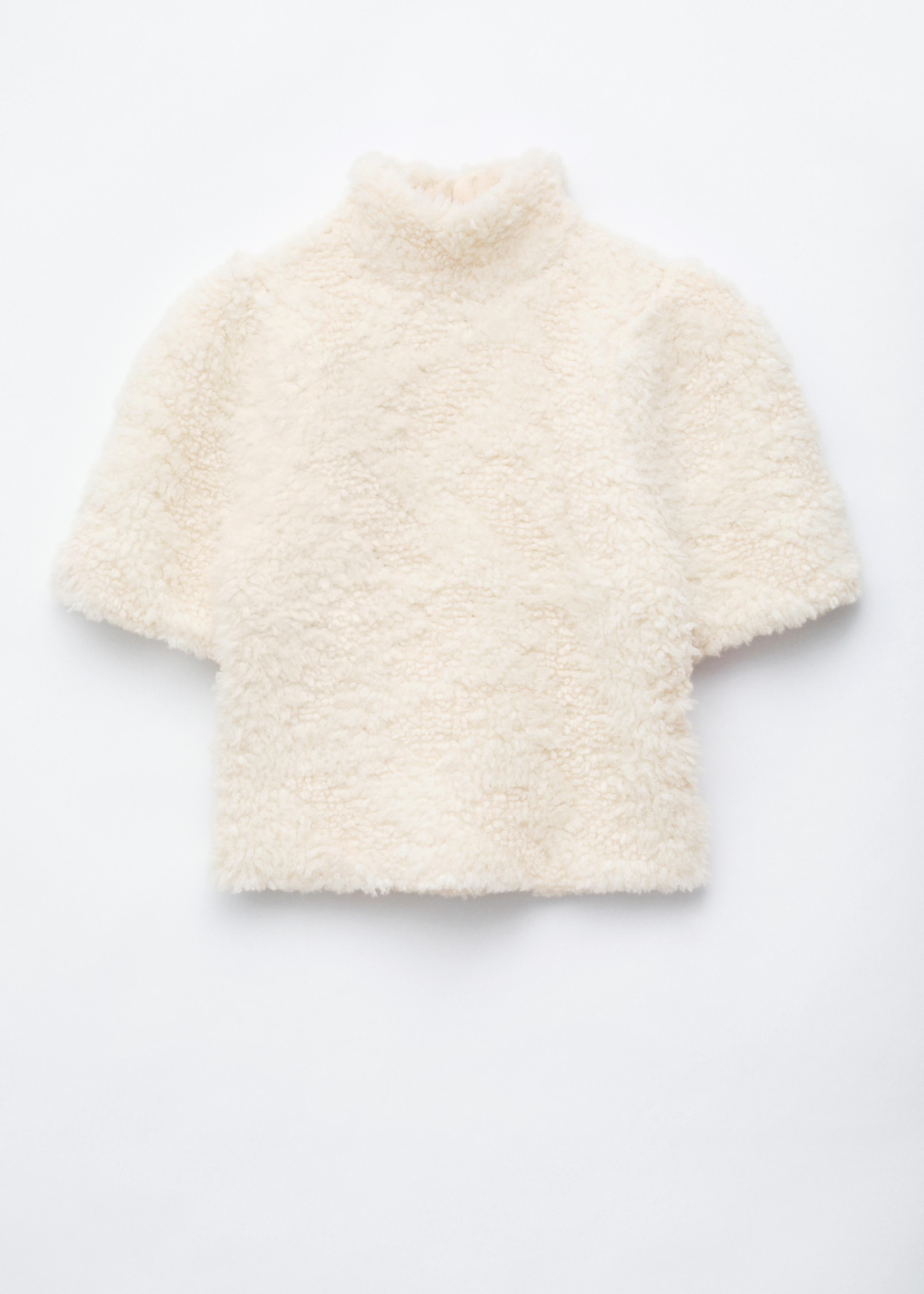 Pile-Knit Top