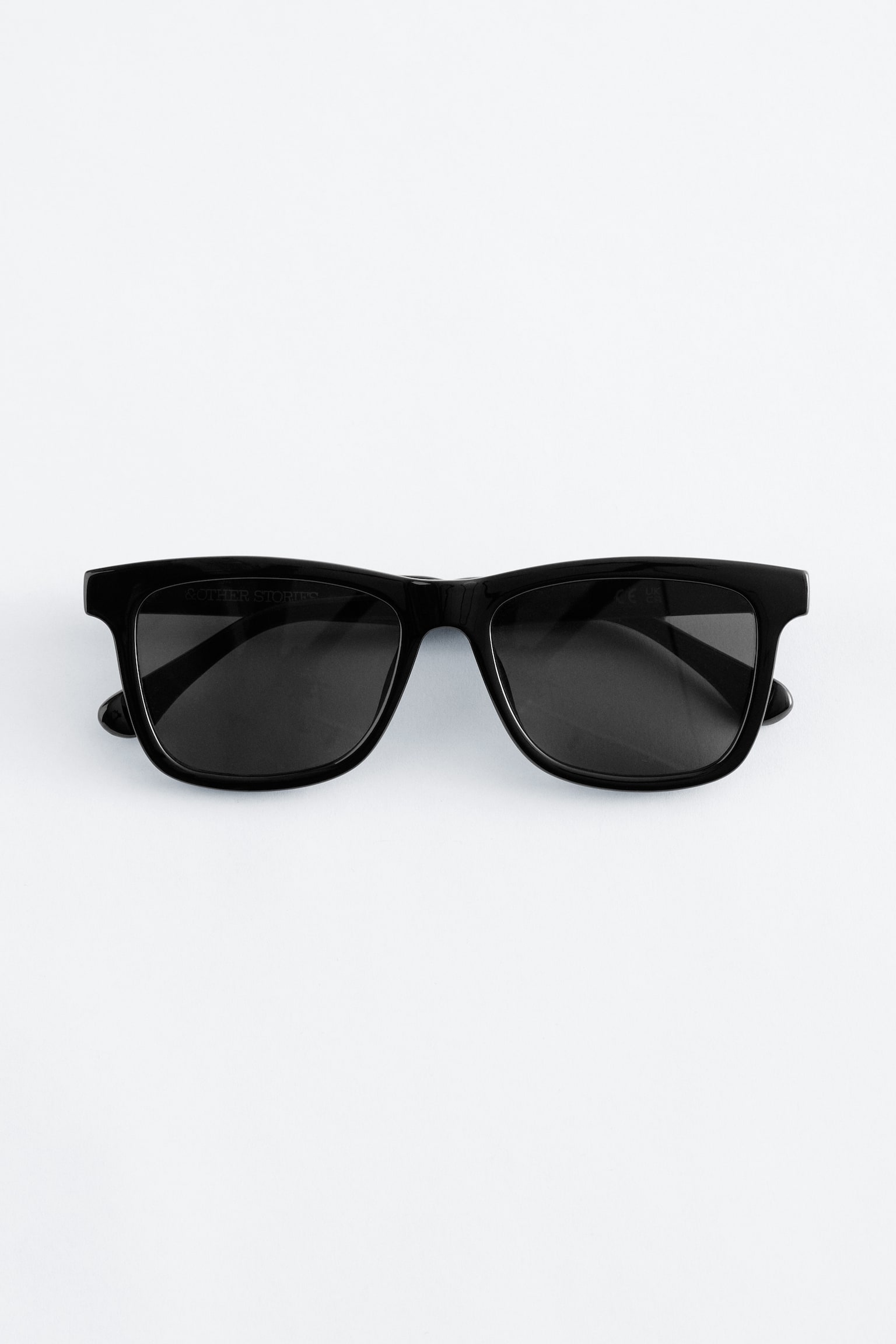 Óculos de sol quadrados - Preto/Vermelho escuro/Tartaruga - 1