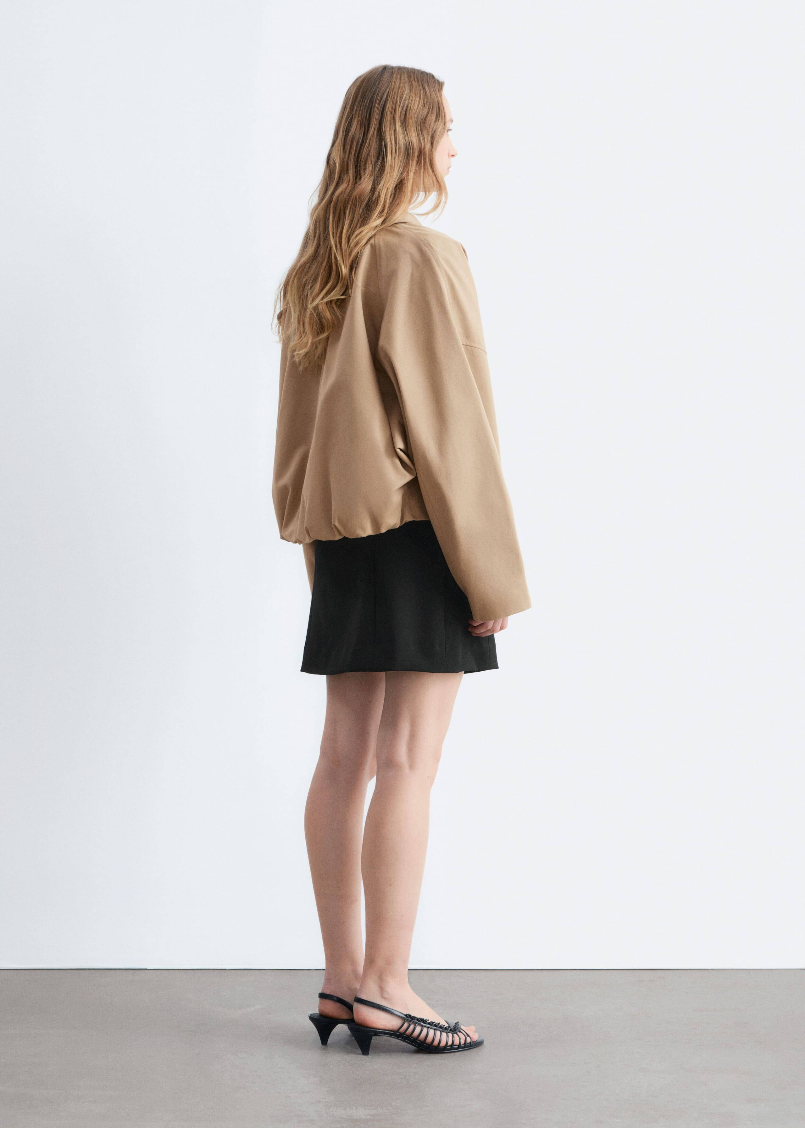 Image of Minifalda de cintura alta