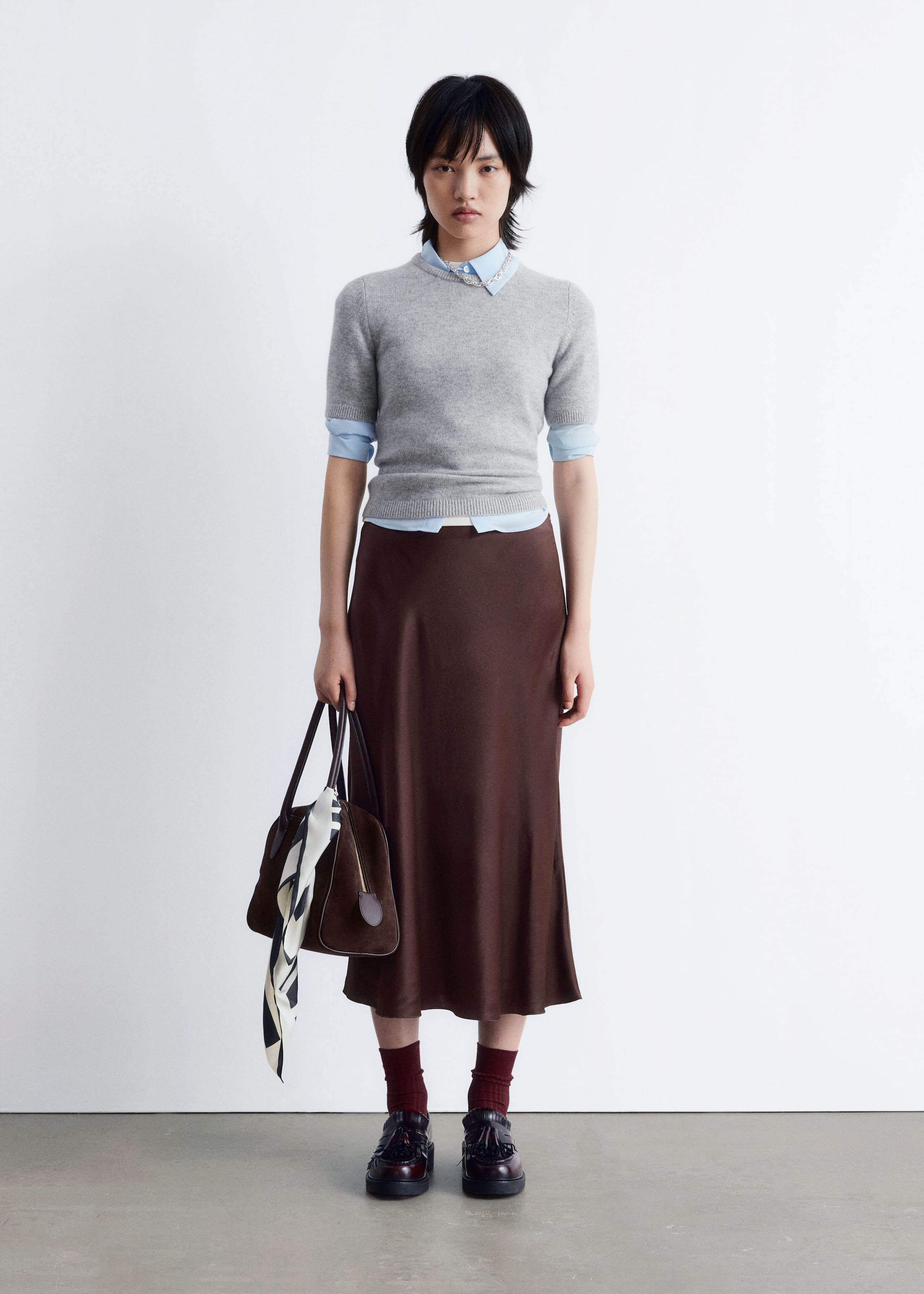 Image of Knitted Cashmere T-shirt