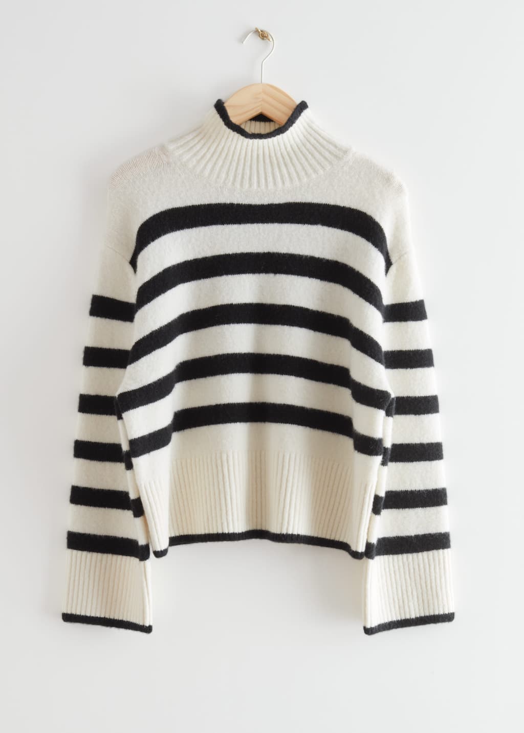 Pull en laine rayé - Noir/blanc - Still Life