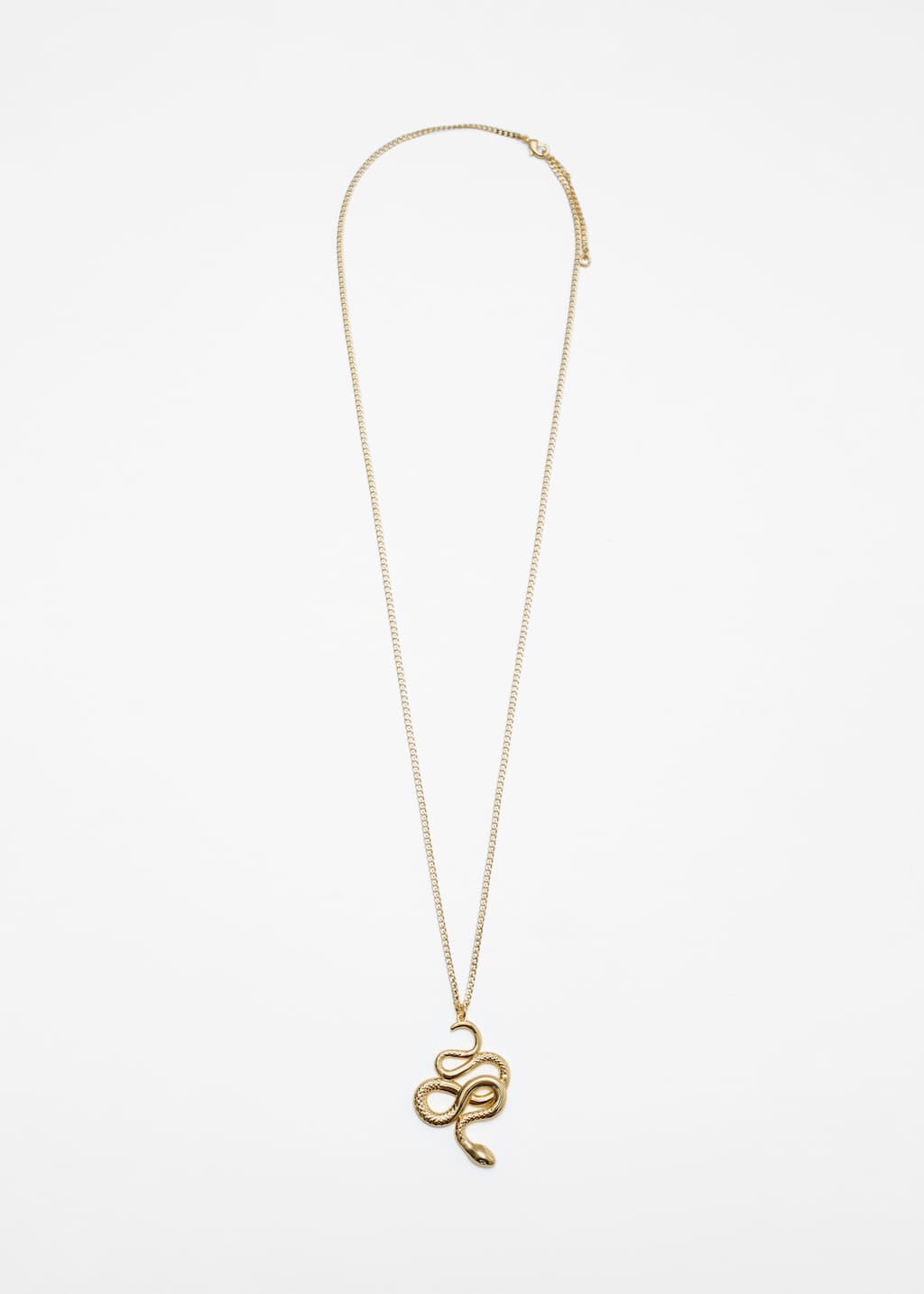 Collar de serpiente enroscada