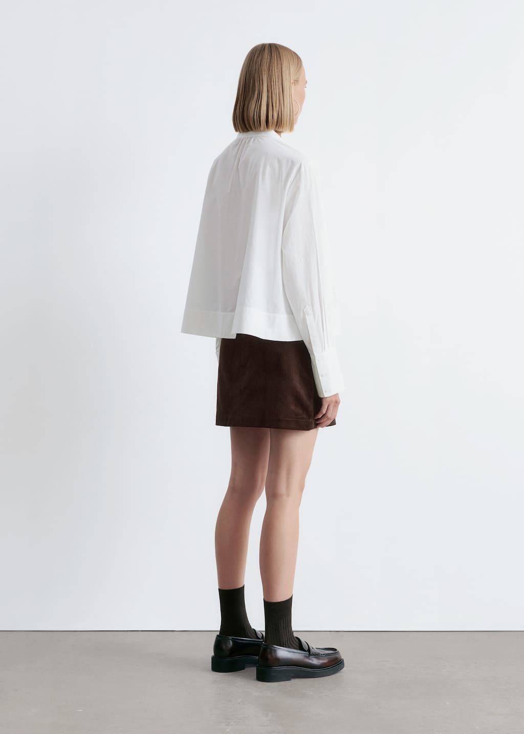 Image of Cotton Embroidered Blouse