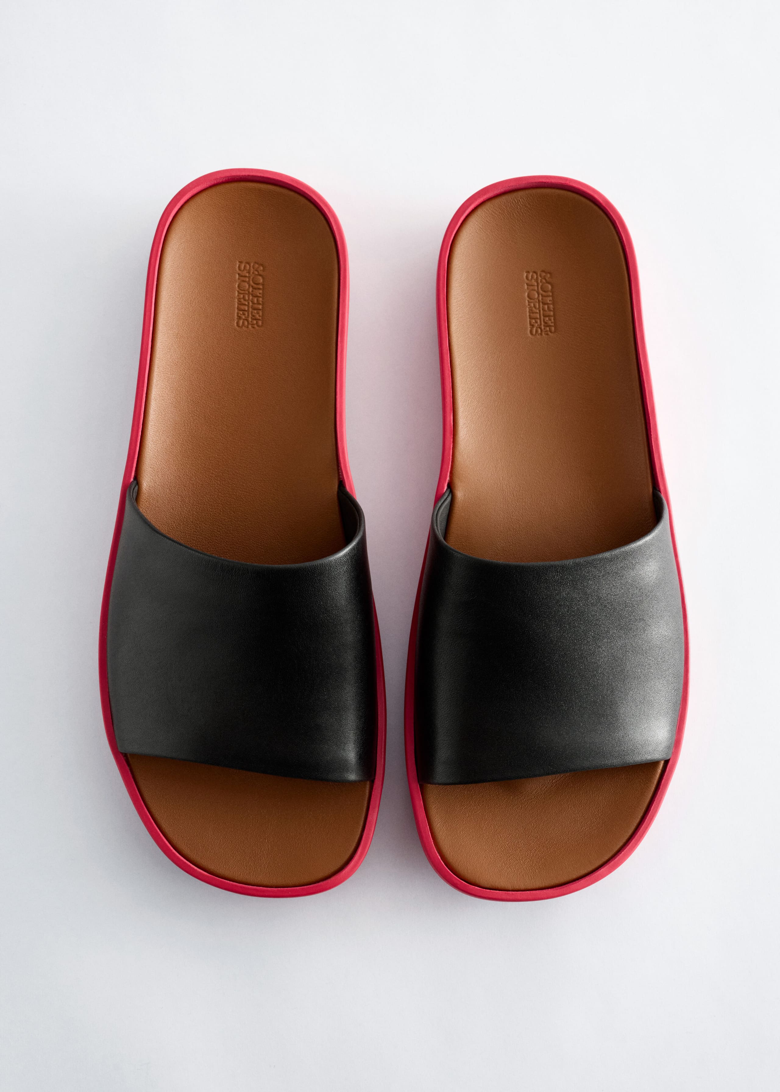 Image of Slip-On Leather Sandals