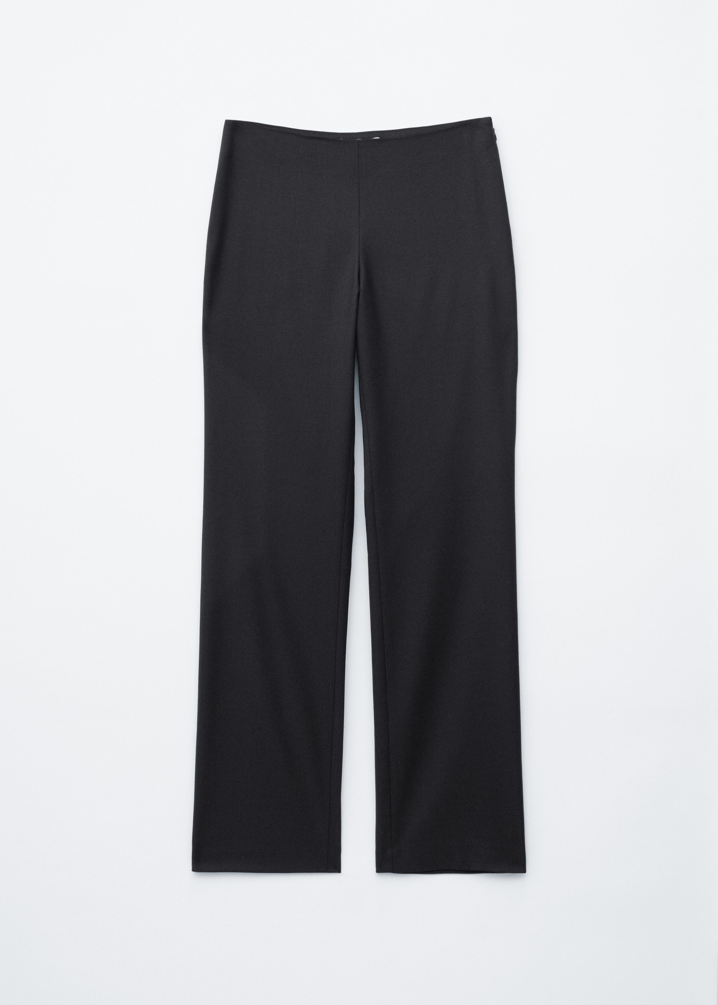 Wool-Blend Tailored Trousers - Black - & Other Stories US