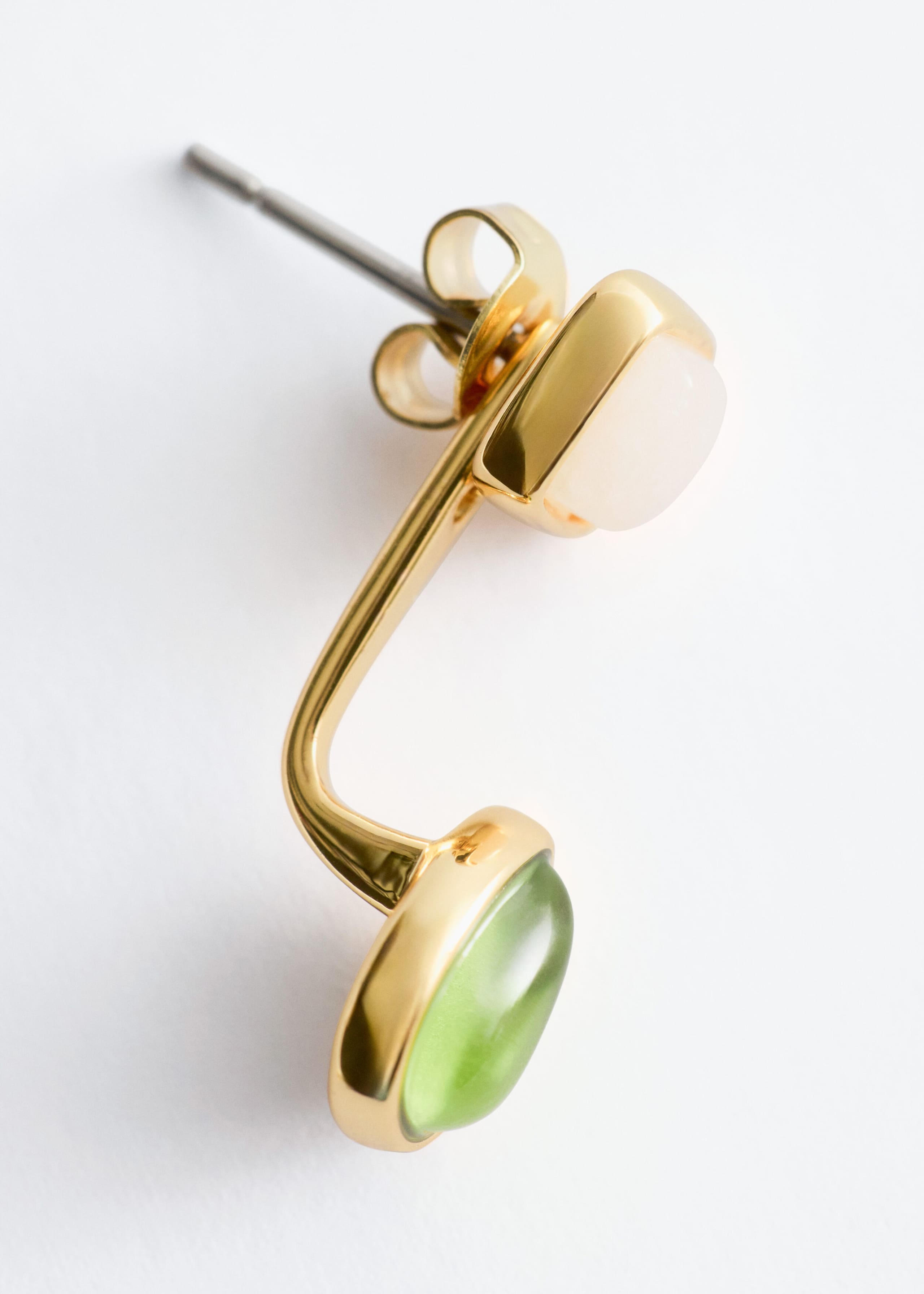 Image of Orecchini a perno con gemme