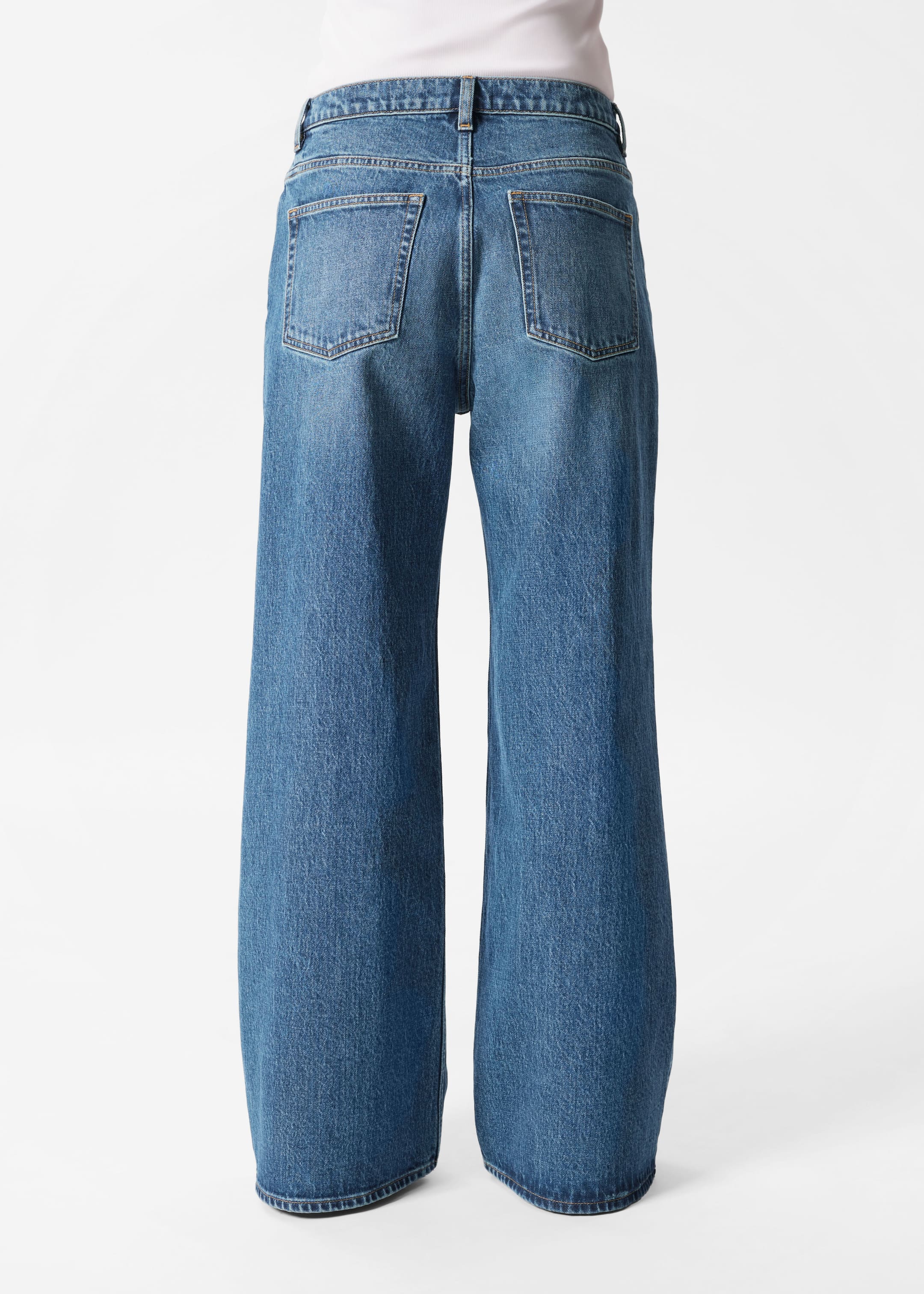 View larger image: Wide-Leg Jeans - Blue - Ladies | H&M GB 8