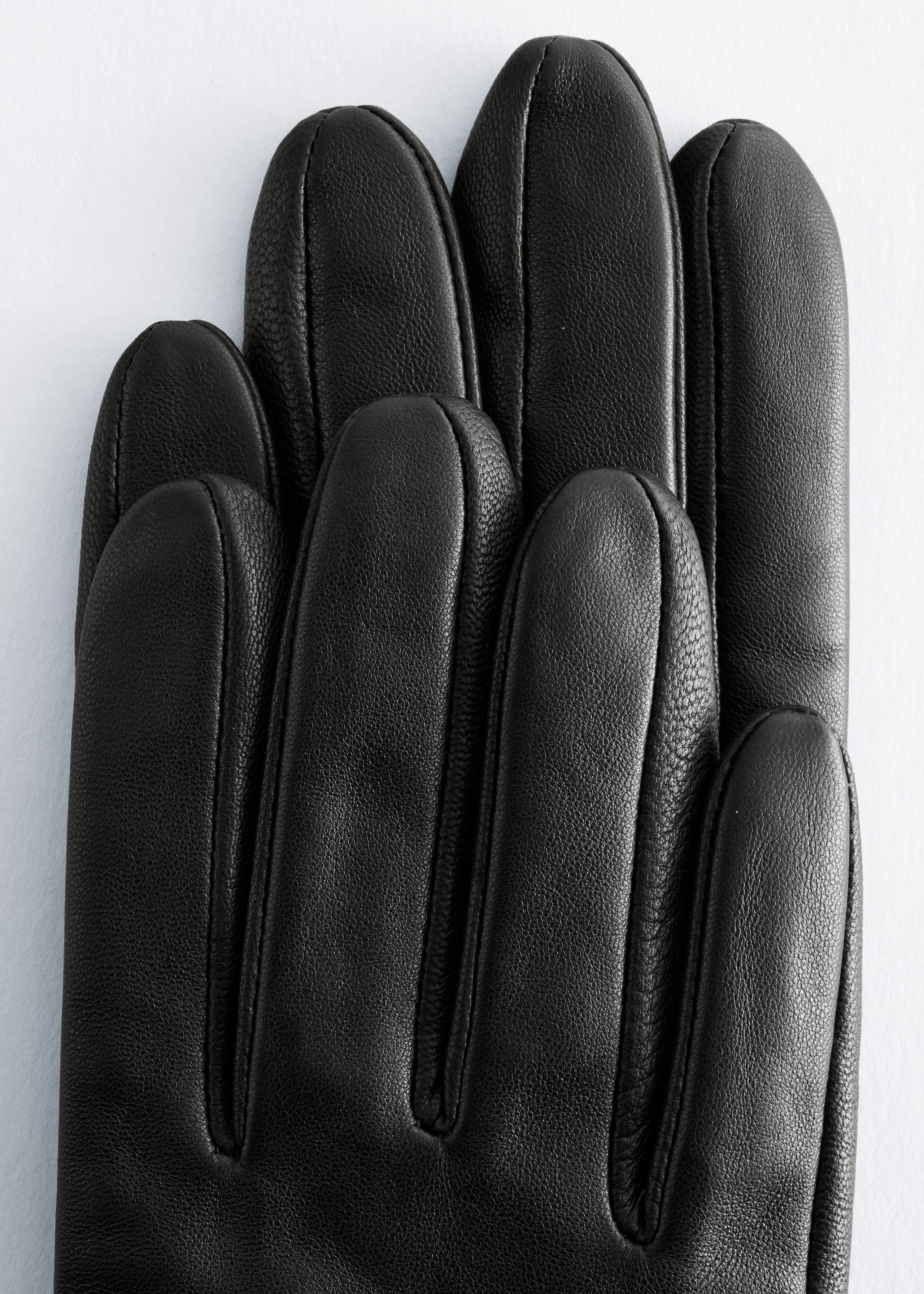 Long Leather Gloves - {{variantName}} - Descriptive Detail