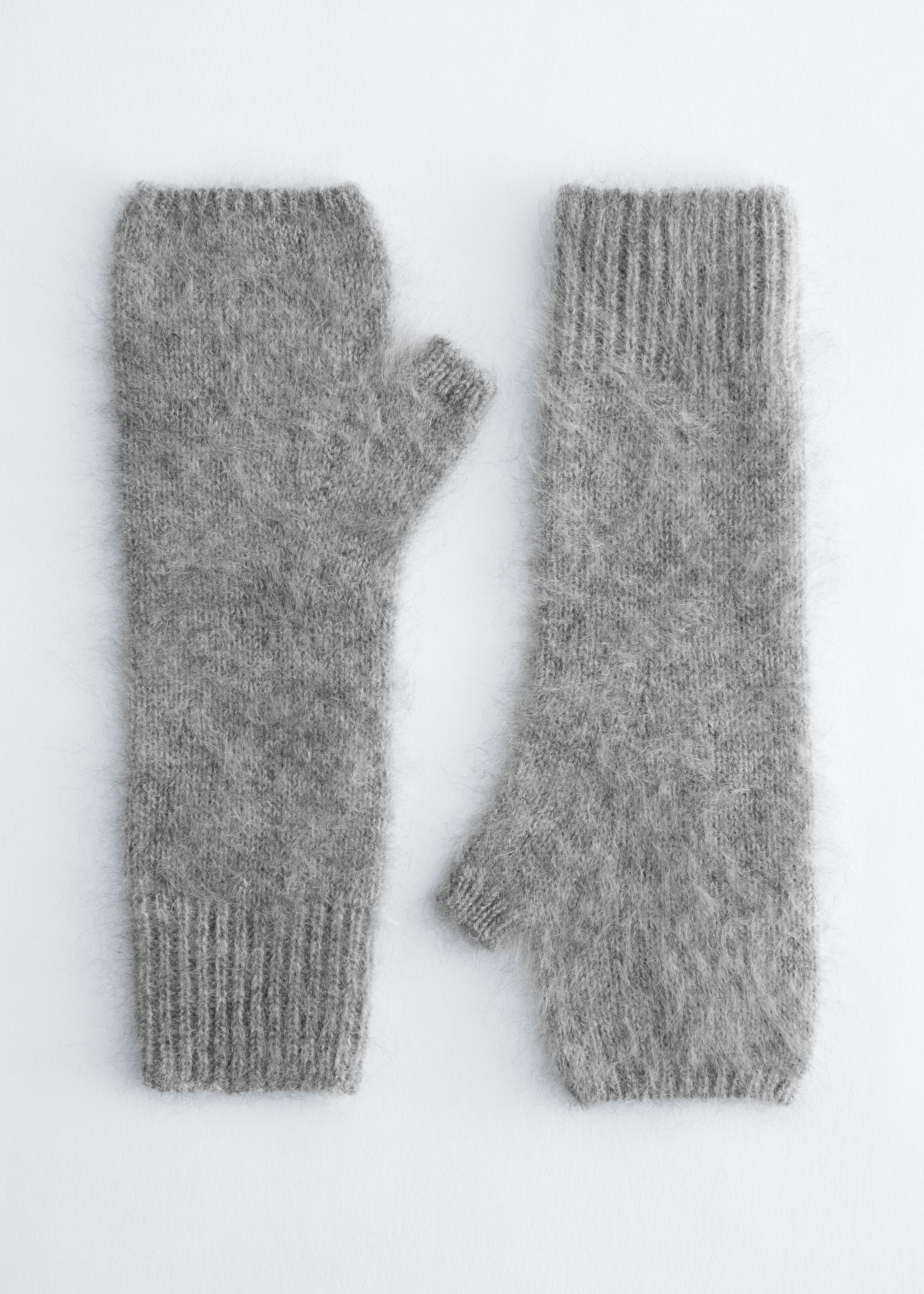 Fingerless Cashmere Glovesf