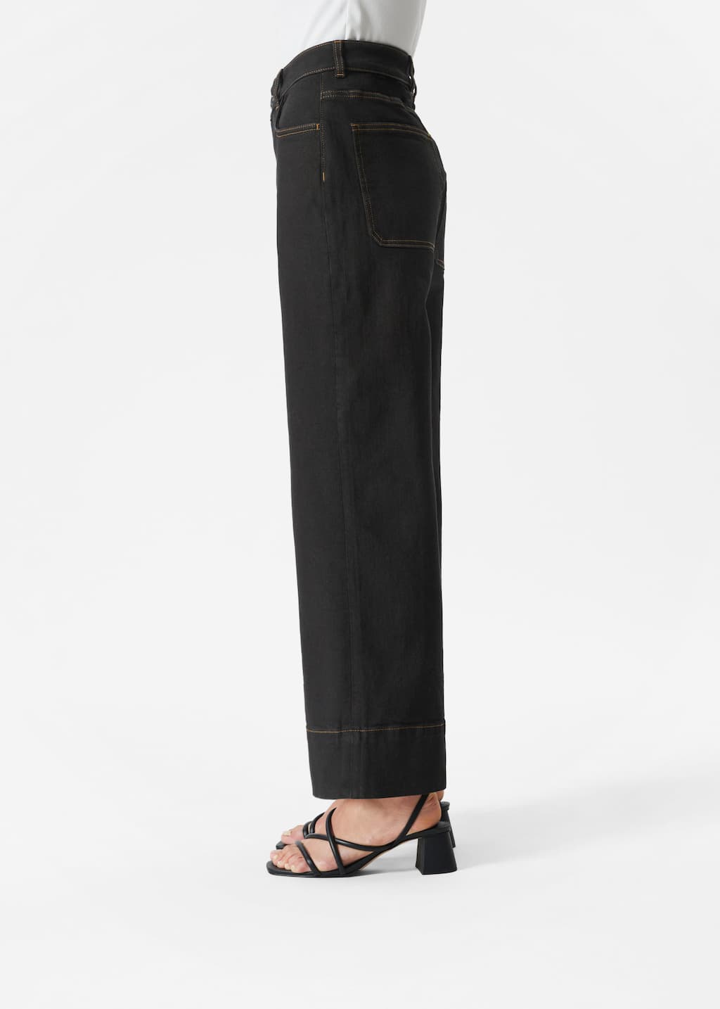 Image of Straight Cropped Jeans