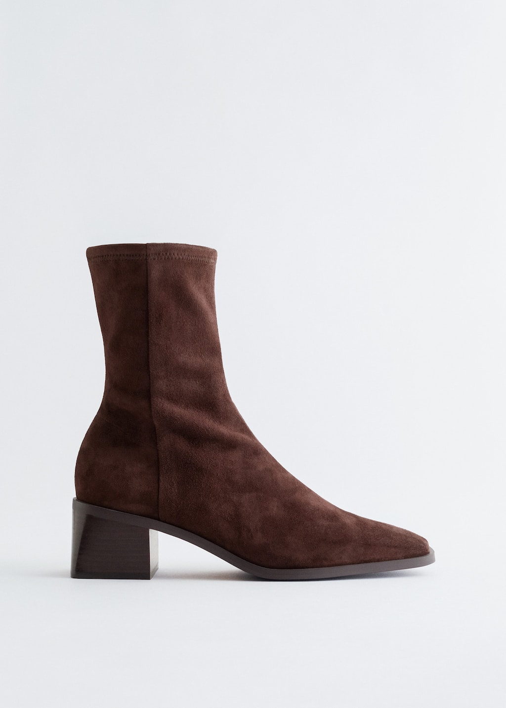 Image of Leather Sock Boots