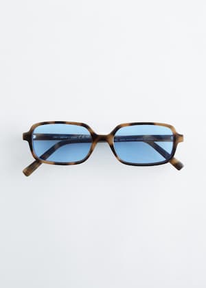 Brown Tortoise/Light Blue