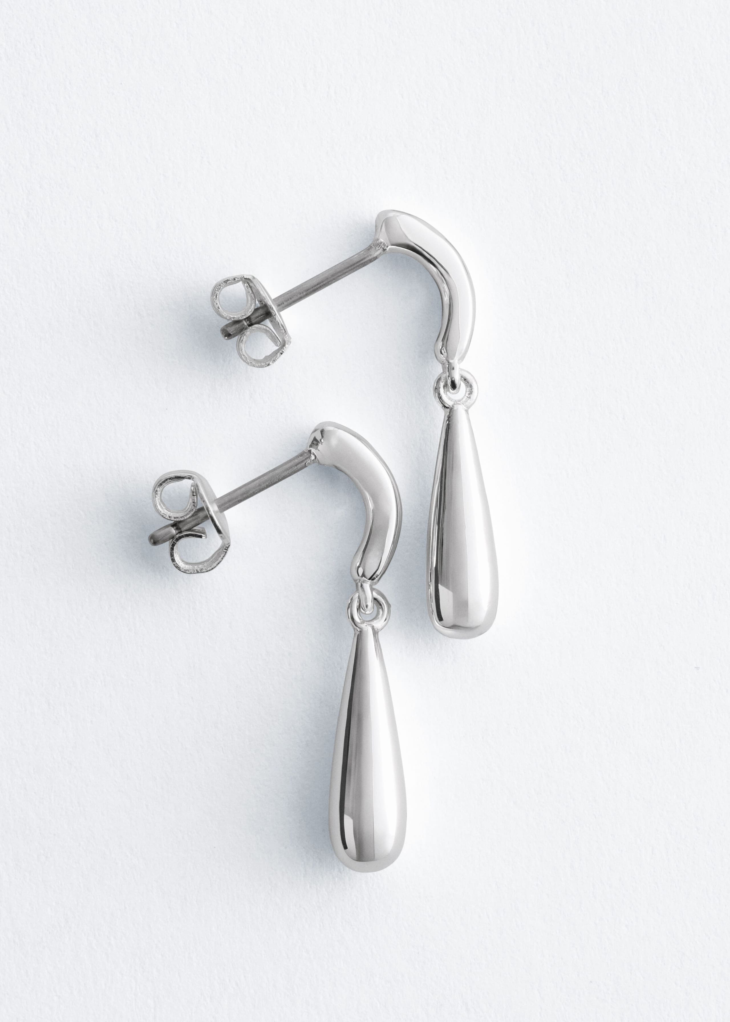 Ensemble de créoles et de pendants d’oreilles - Argenté - Still Life