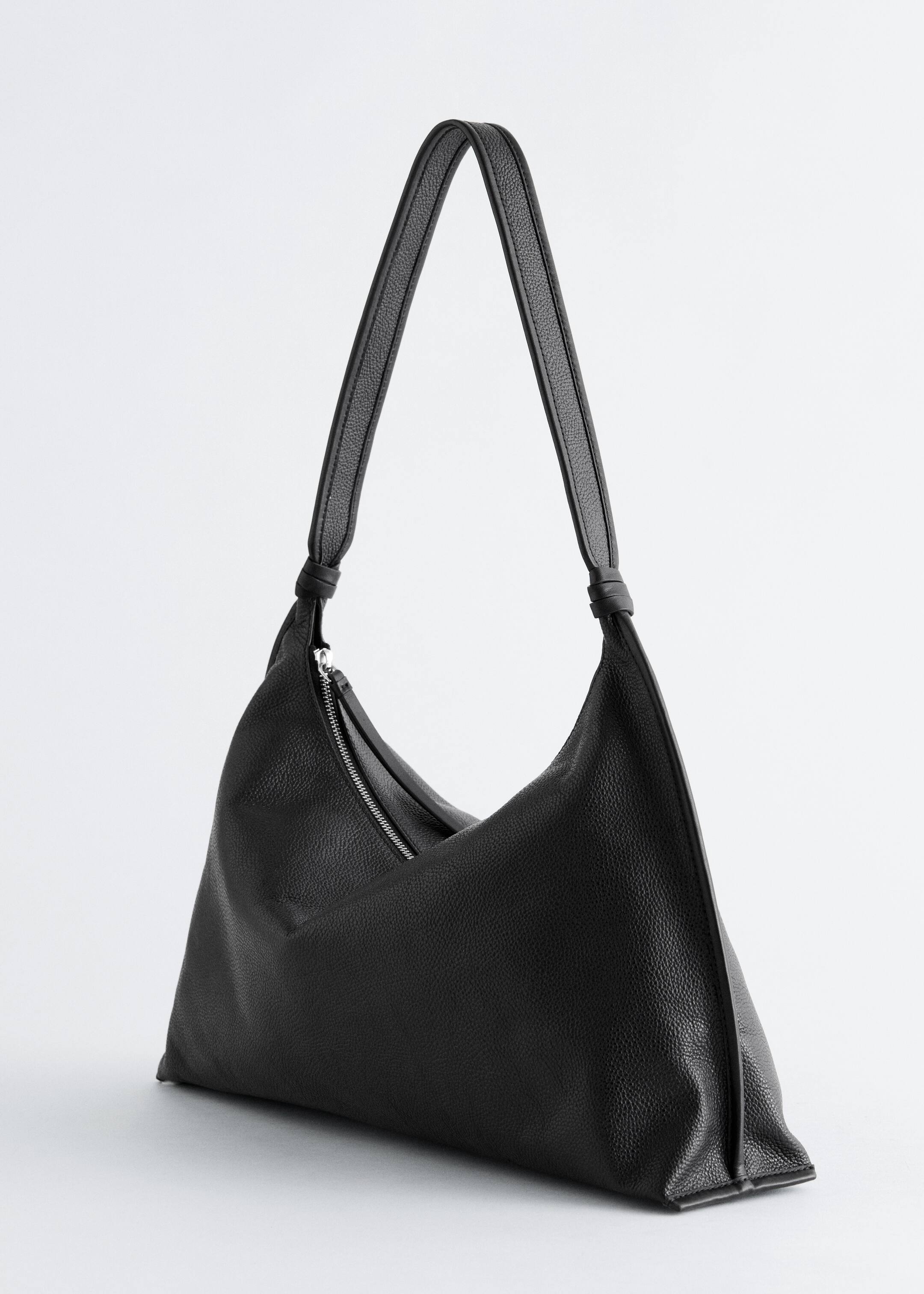 View larger image: Leather Tote Bag - Black - Ladies | H&M GB 4