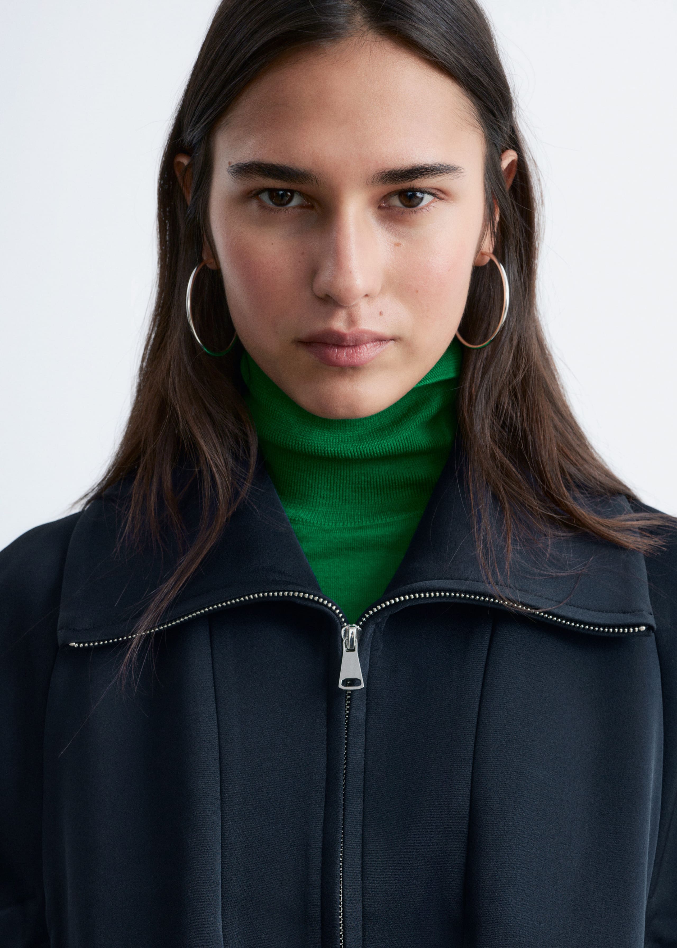 Image of Sculptural-Sleeve Jacket